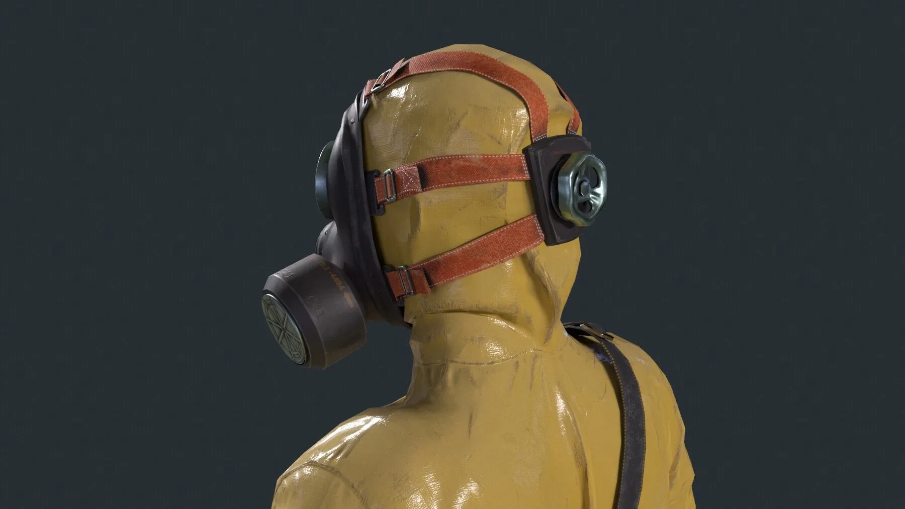 Hazmat Suit Soldier (Rigged)