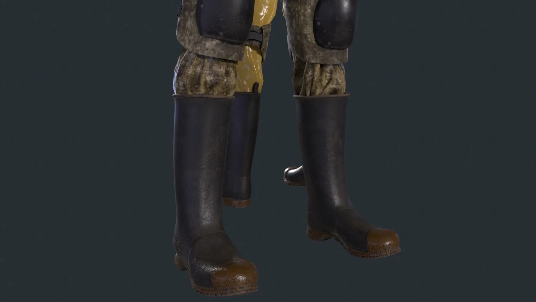 Hazmat Suit Soldier (Rigged)