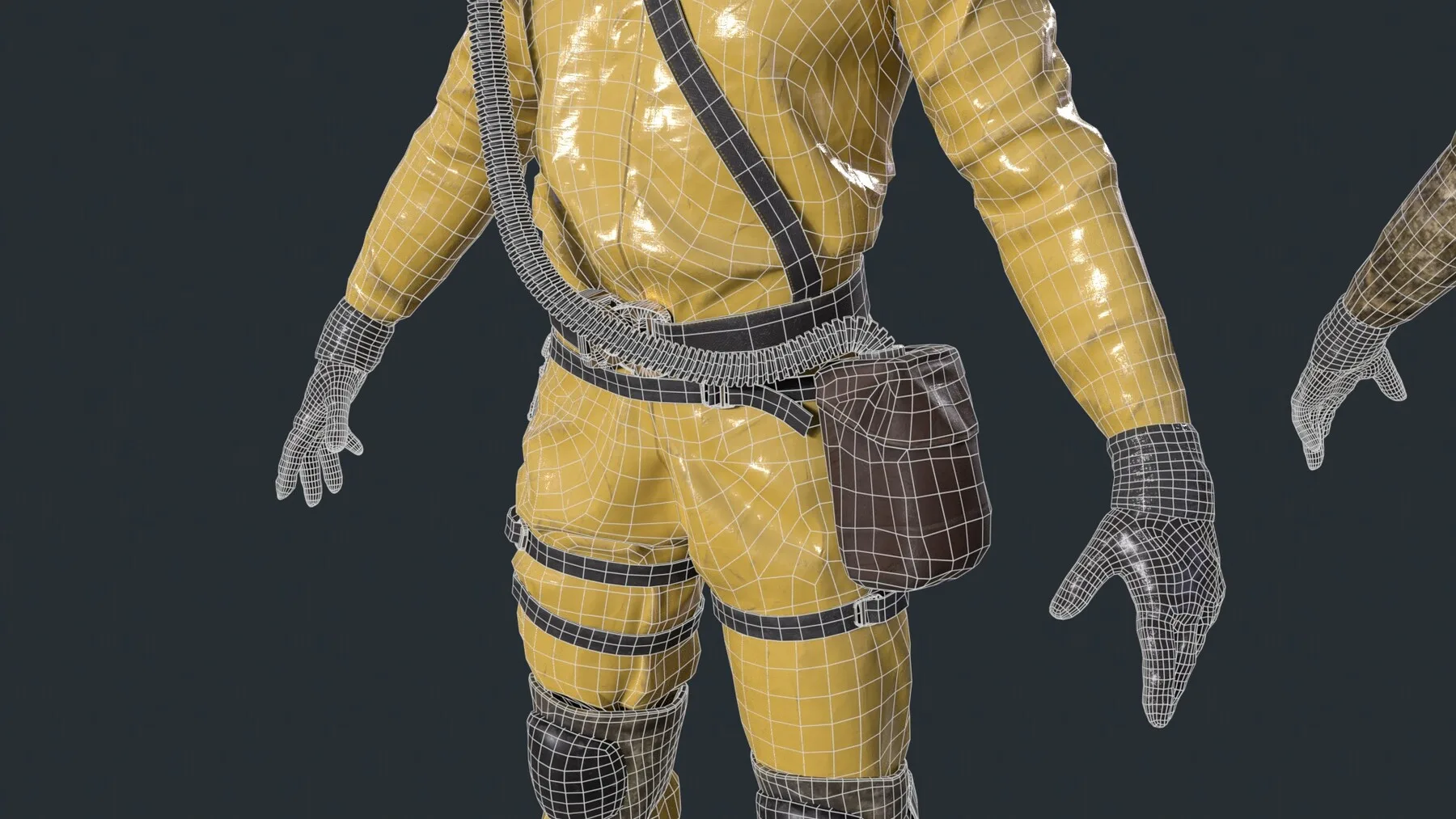 Hazmat Suit Soldier (Rigged)