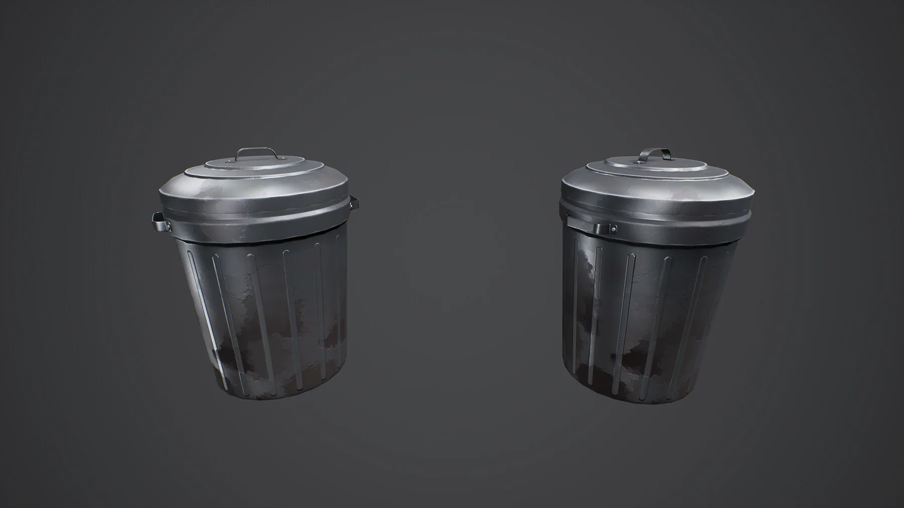 Stylized Trash Can