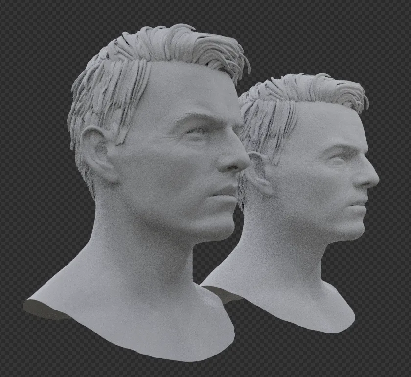 Tom Cruise / Ethan Hunt - HEAD basemesh