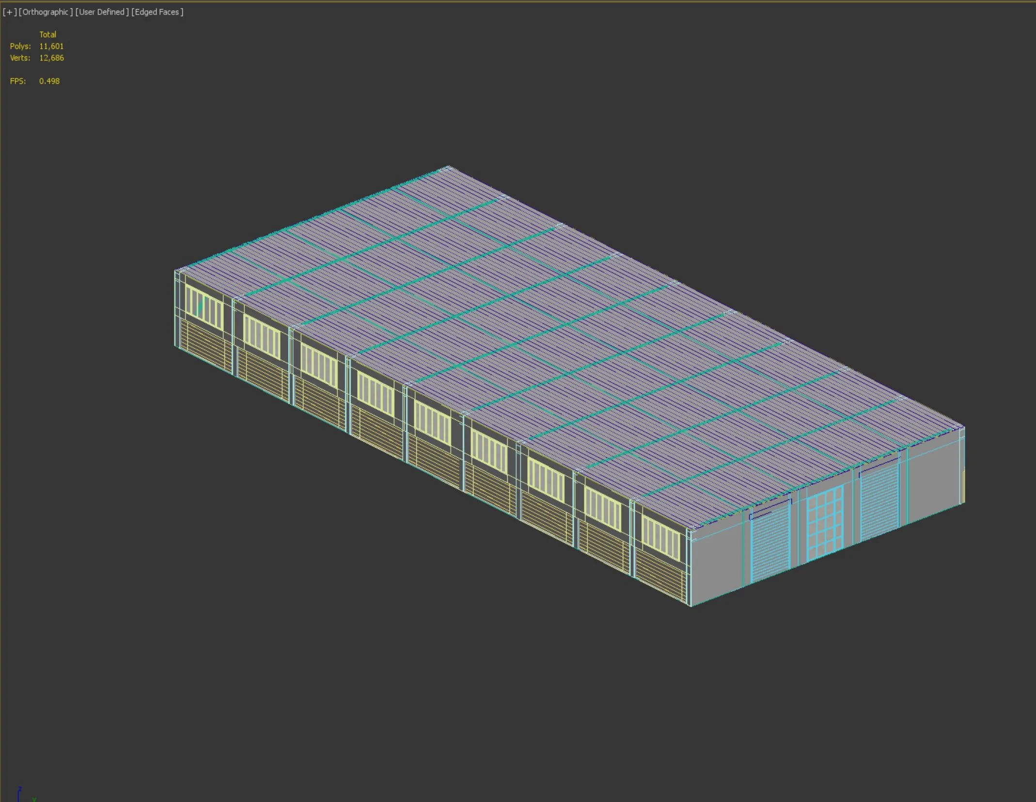 low poly warehouse 04