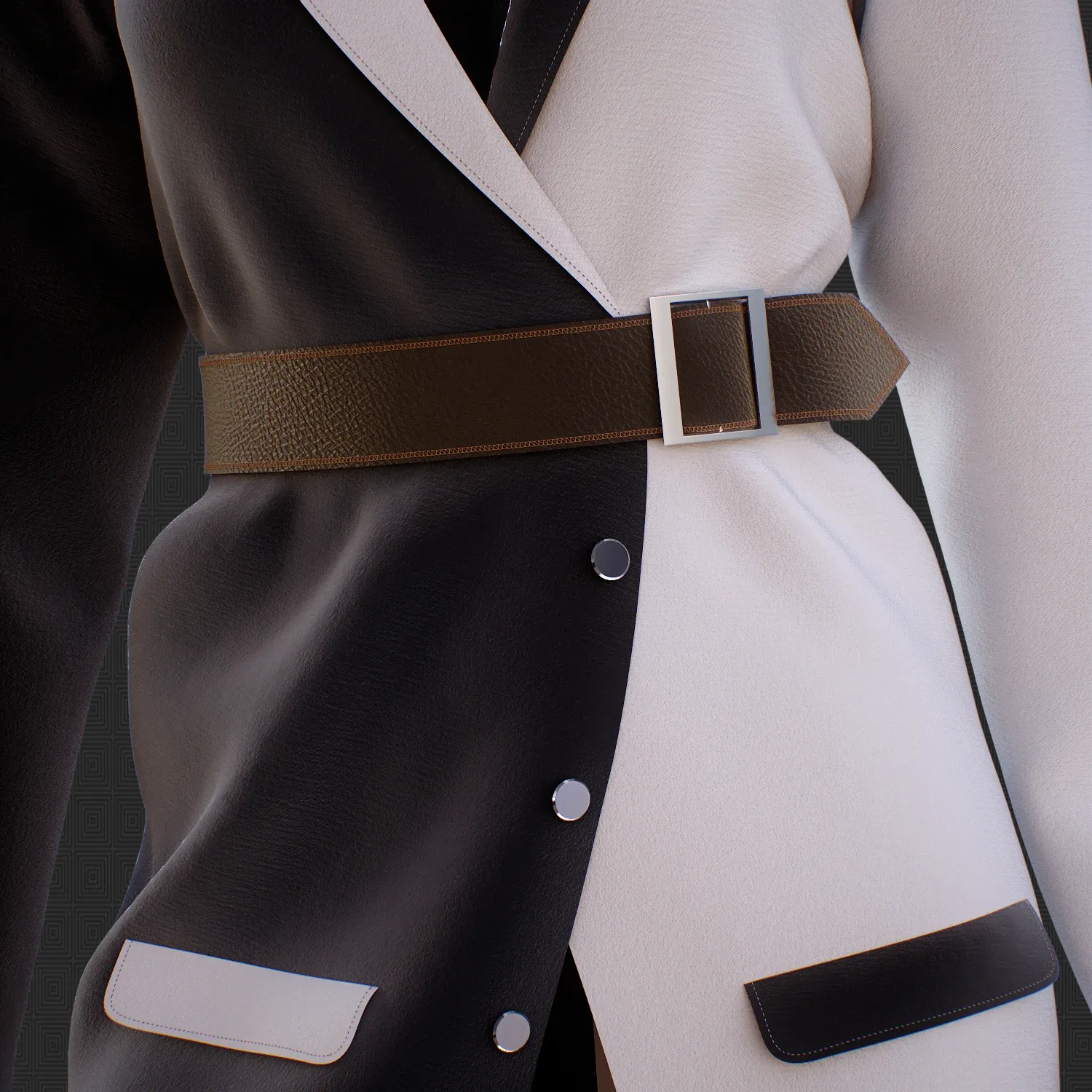 3d Female Outfit In Marvelous Designer / Clo3D