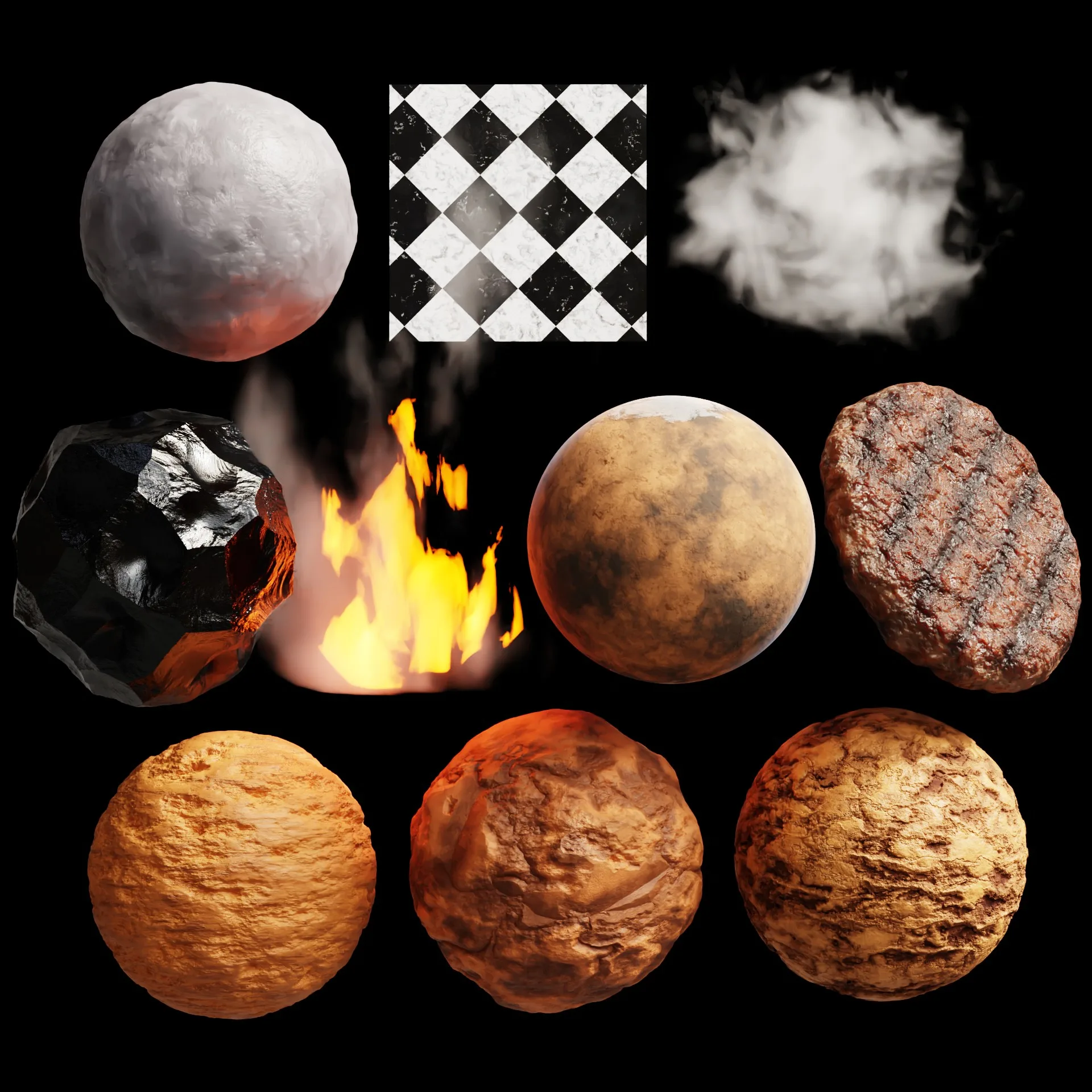 Blender Procedural Material Pack #15