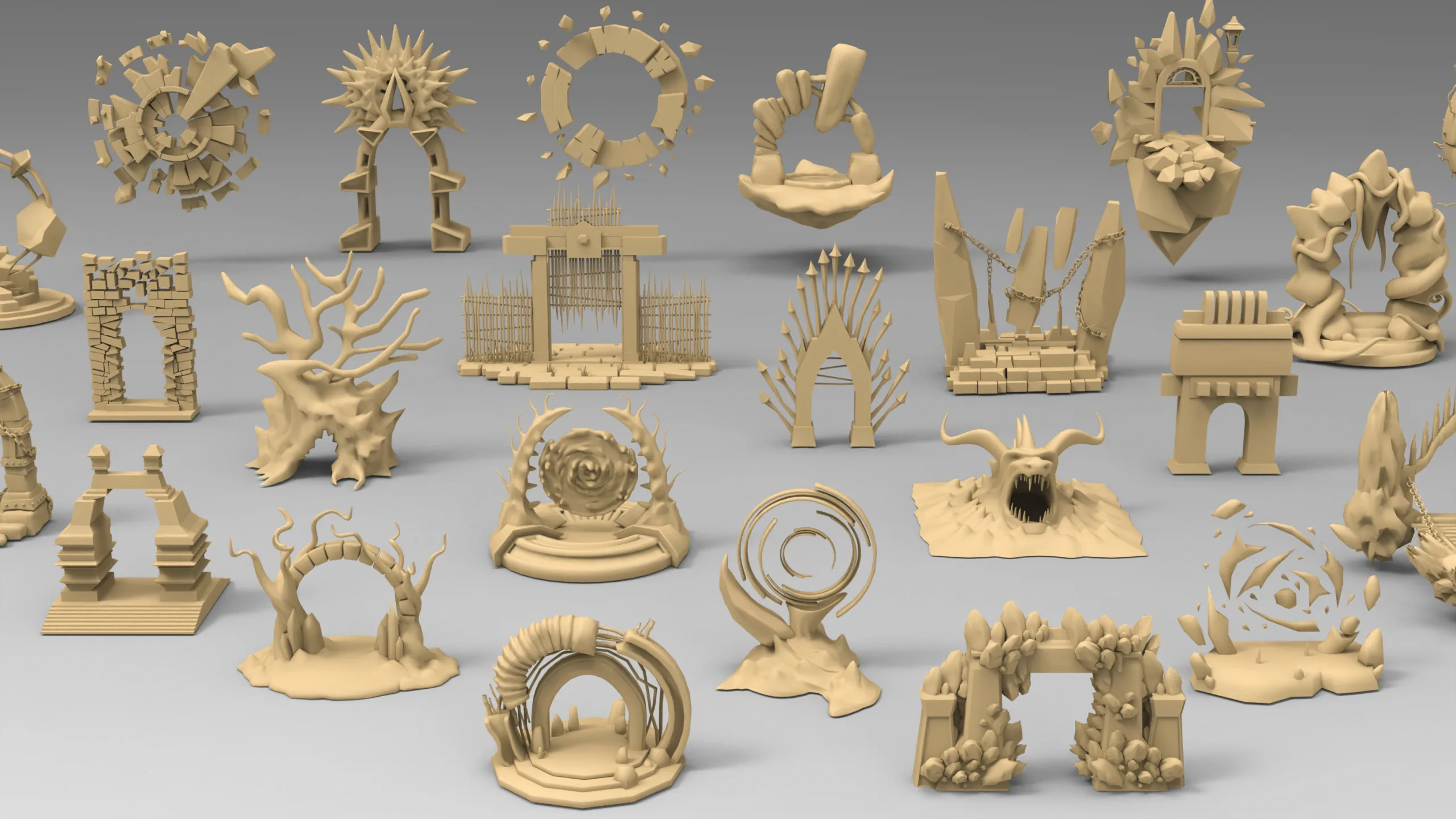 25 basemesh gate collection