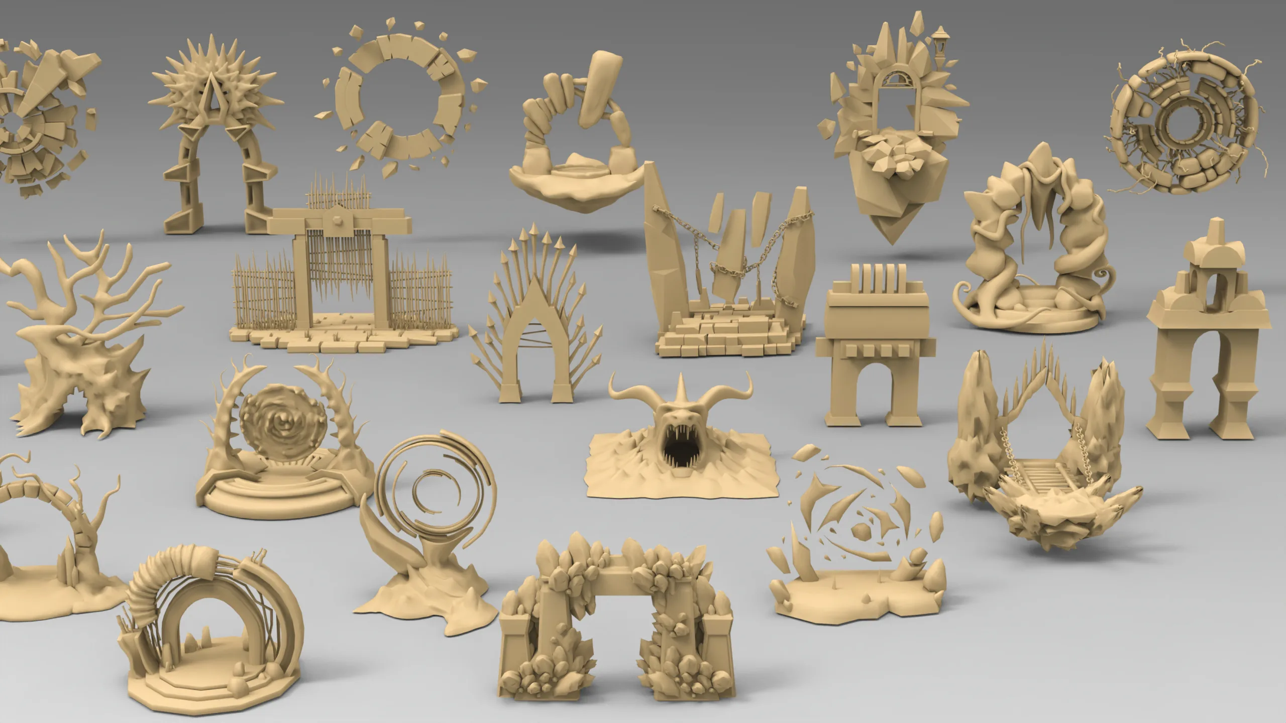 25 basemesh gate collection