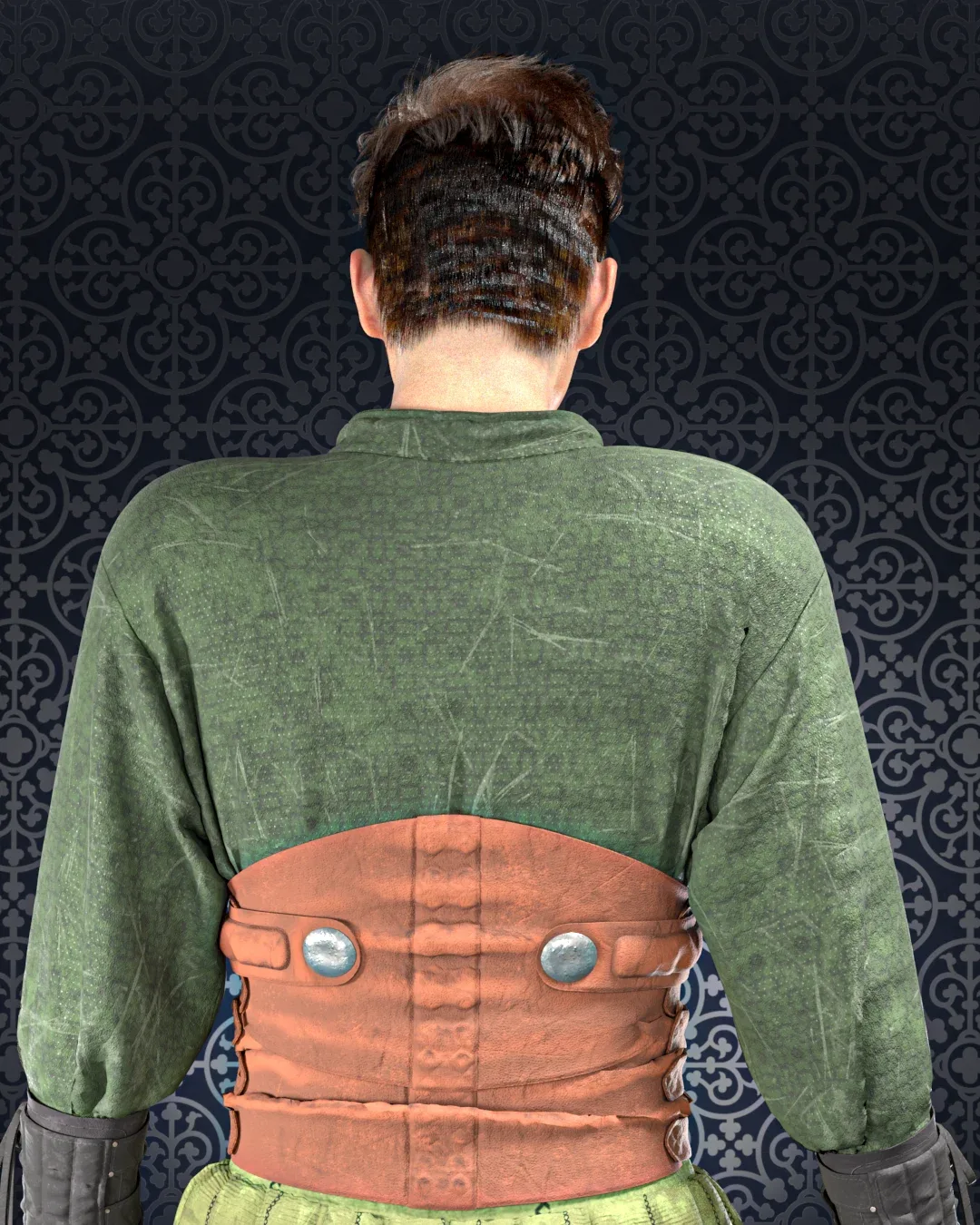Medieval No.1 (Marvelous Designer & Clo3d & FBX & OBJ & Texture)
