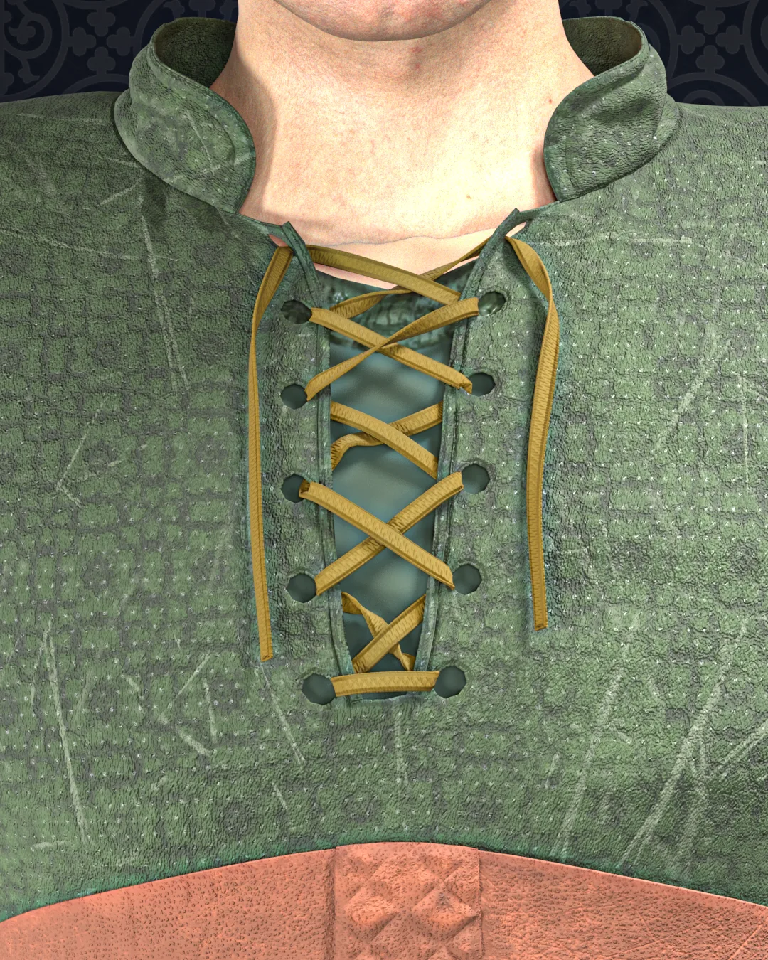 Medieval No.1 (Marvelous Designer & Clo3d & FBX & OBJ & Texture)