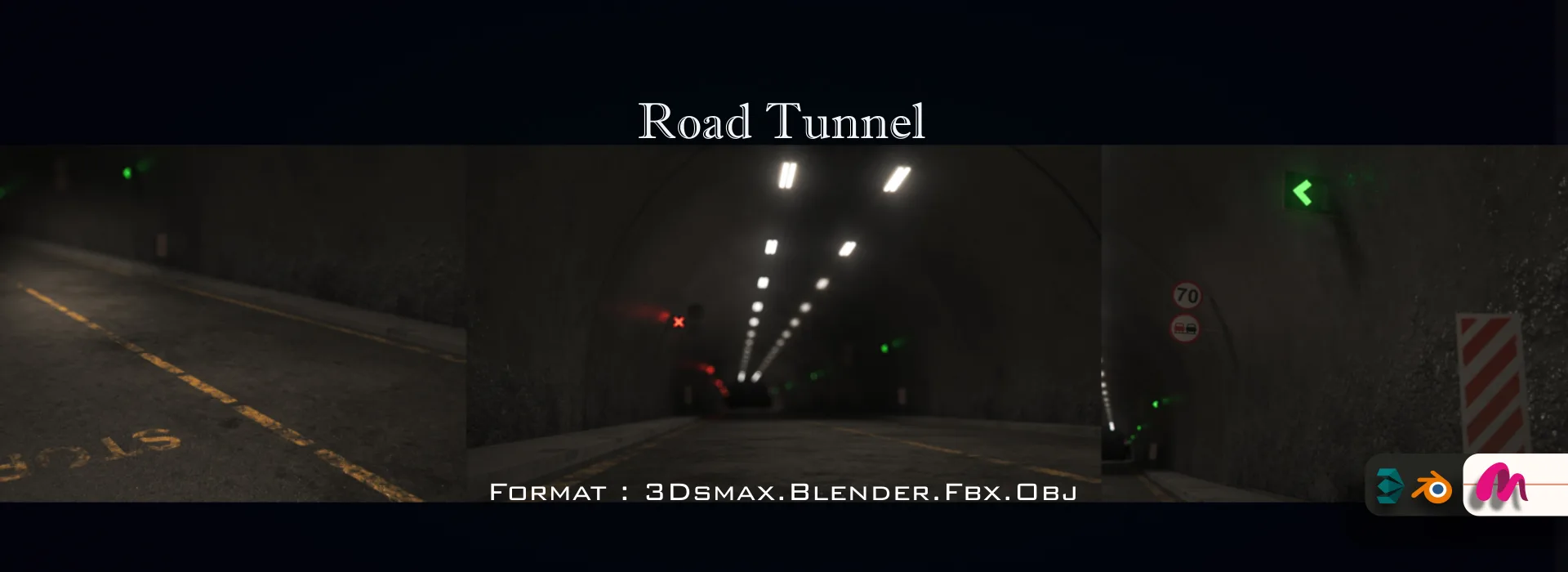 Impressive Highway Tunnel