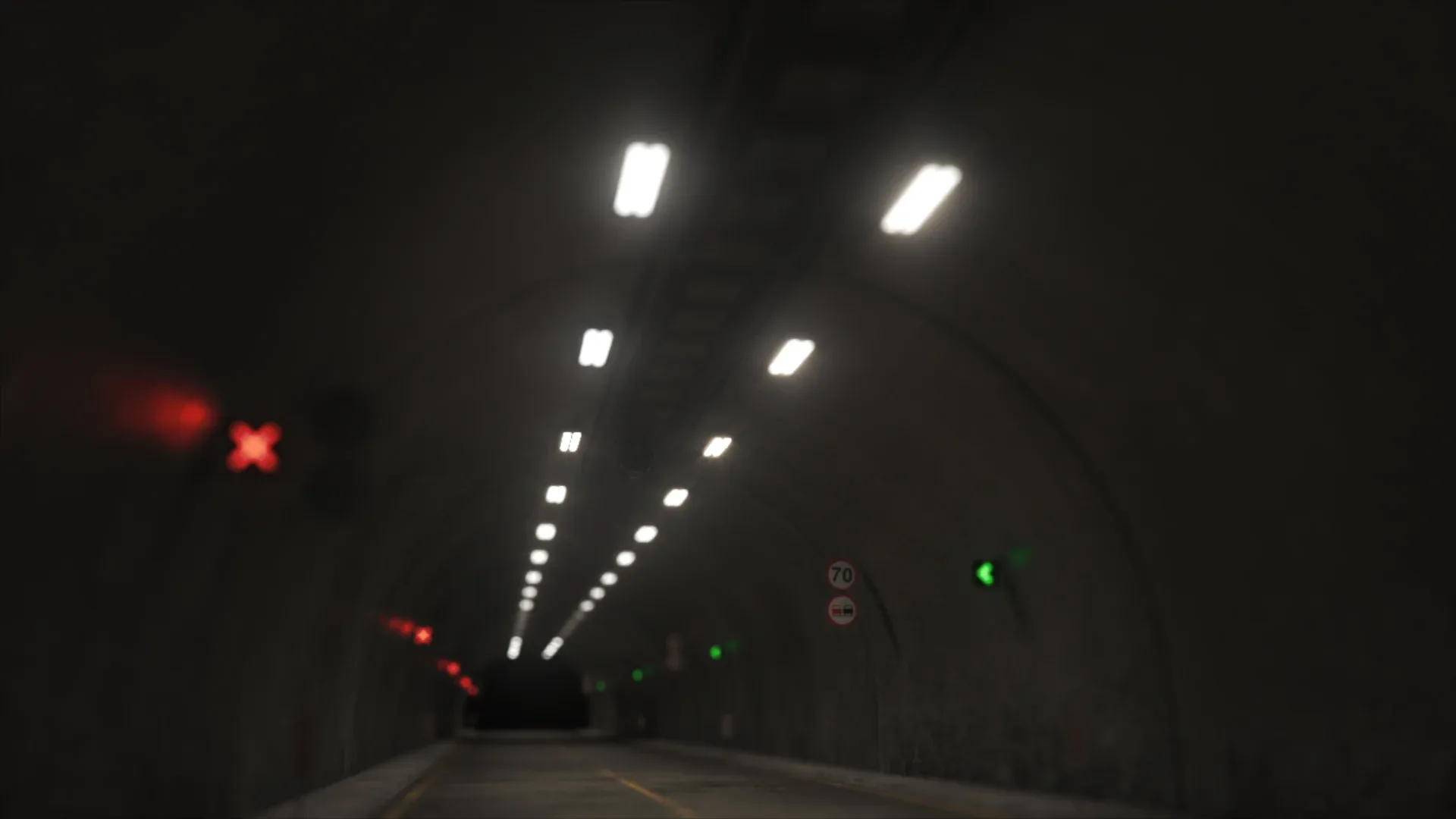 Impressive Highway Tunnel