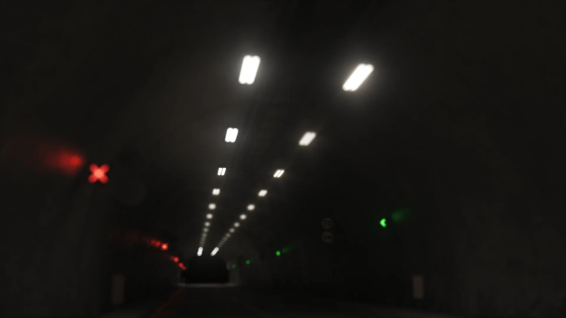 Impressive Highway Tunnel