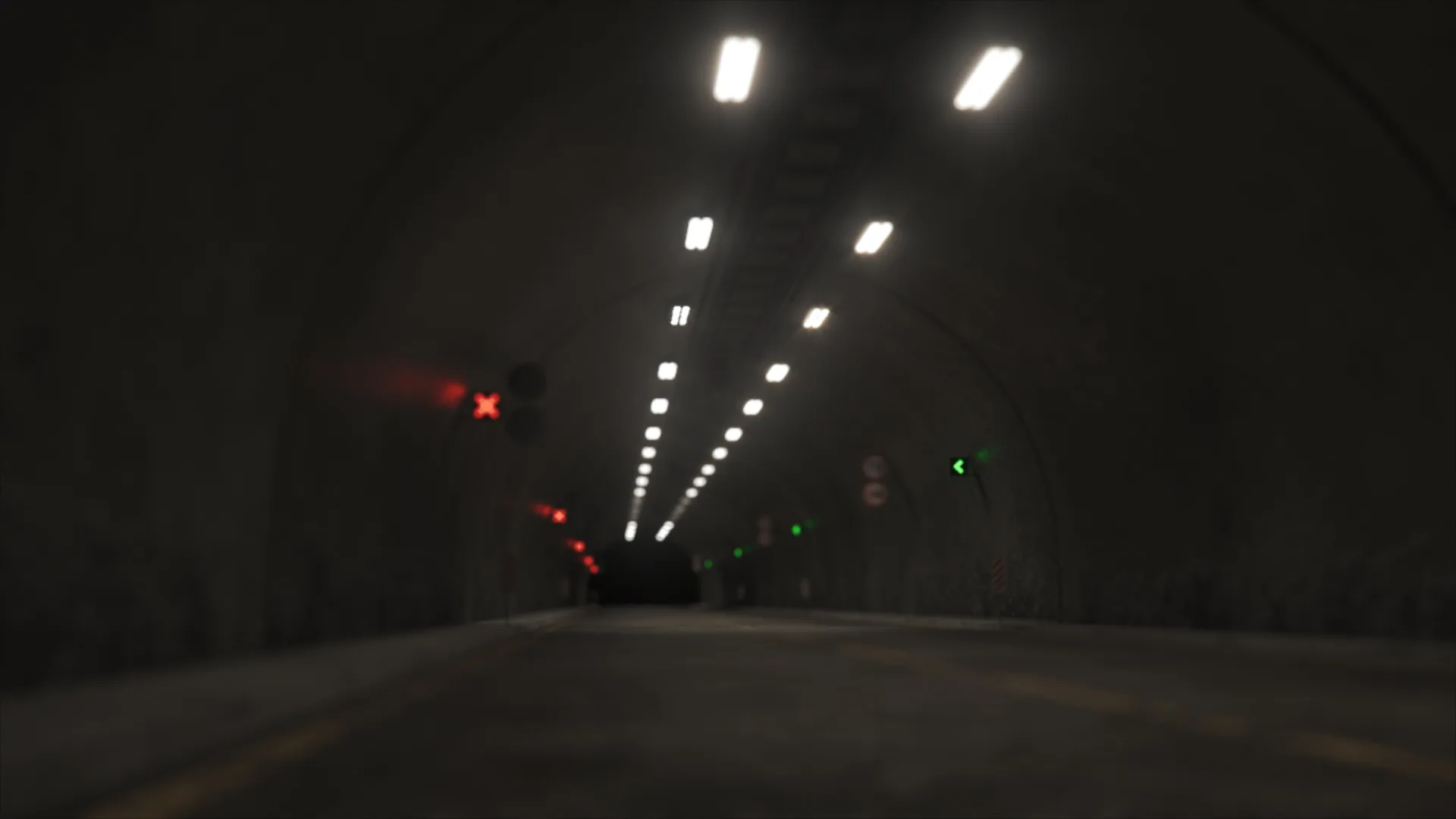 Impressive Highway Tunnel