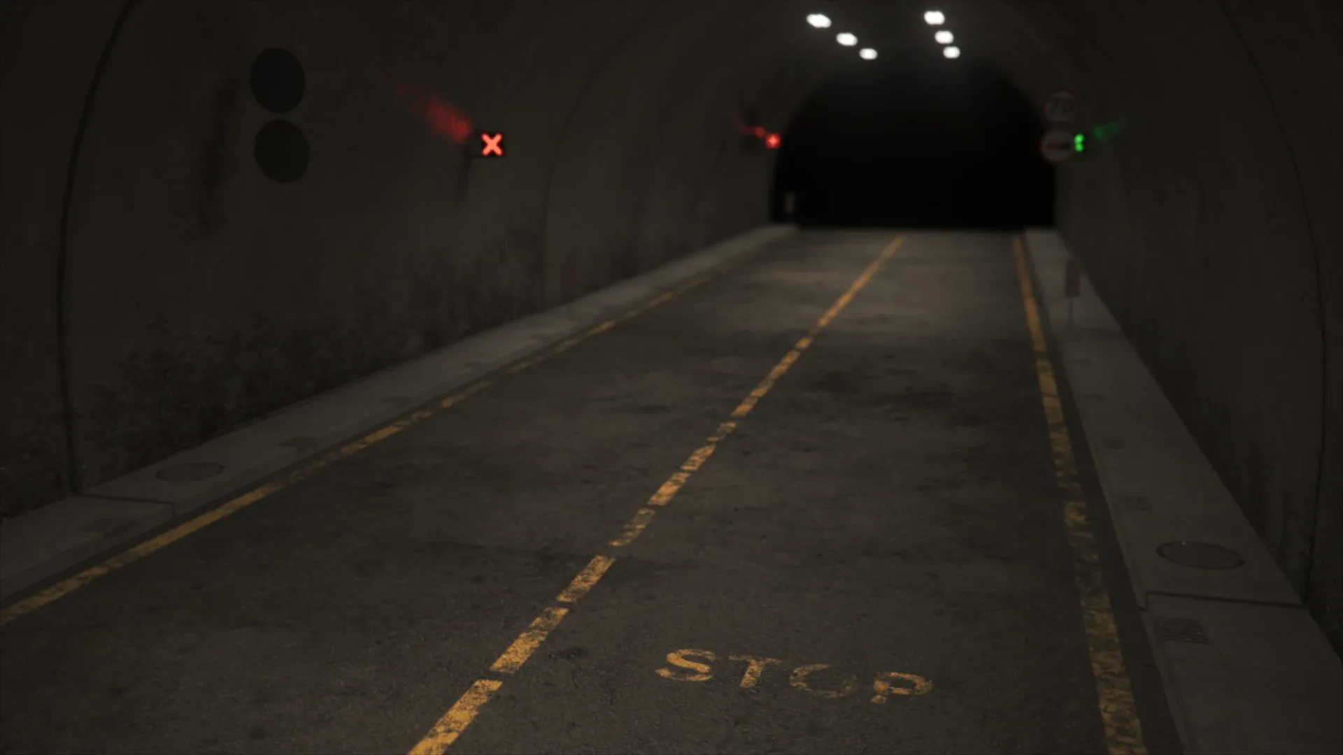 Impressive Highway Tunnel