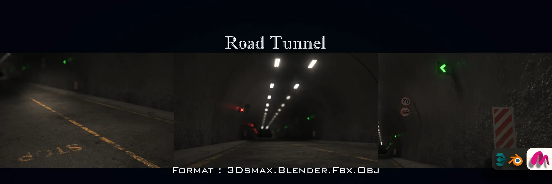 Impressive Highway Tunnel