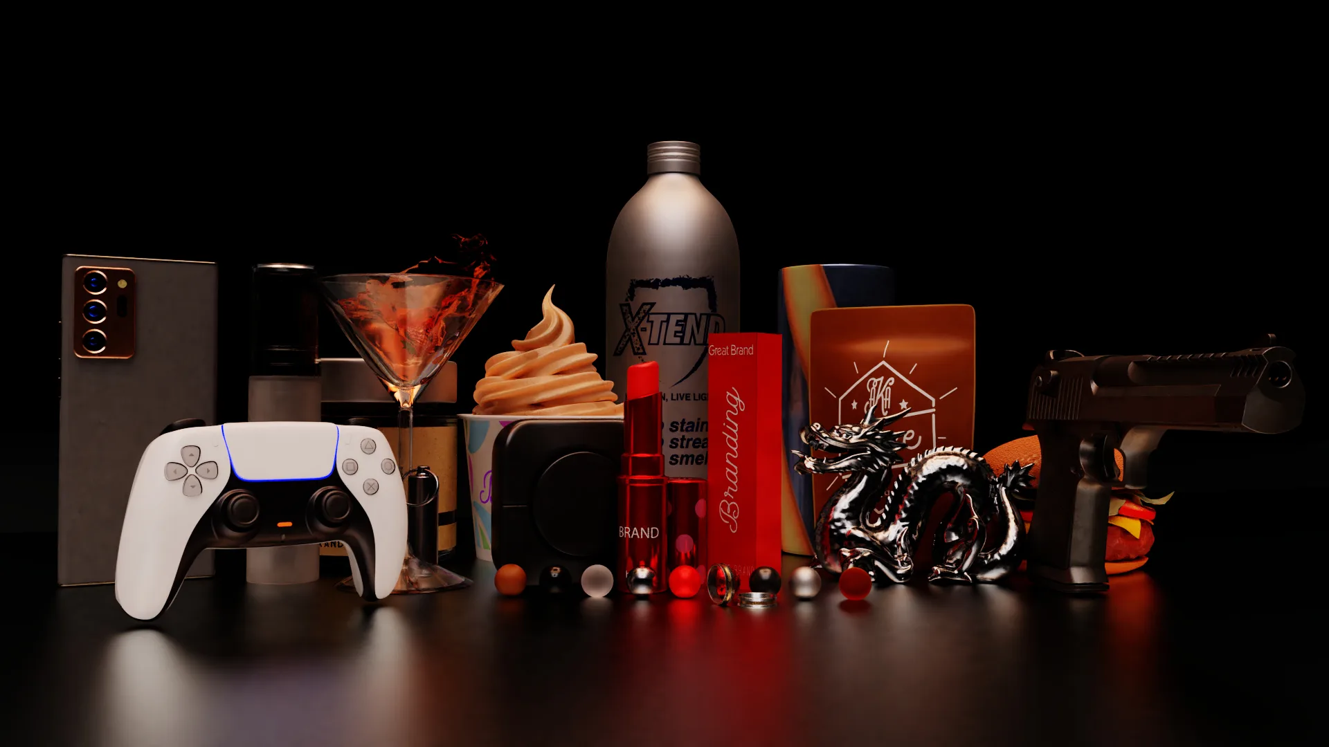 Products and Objects 3D Rendering HDRI Pack