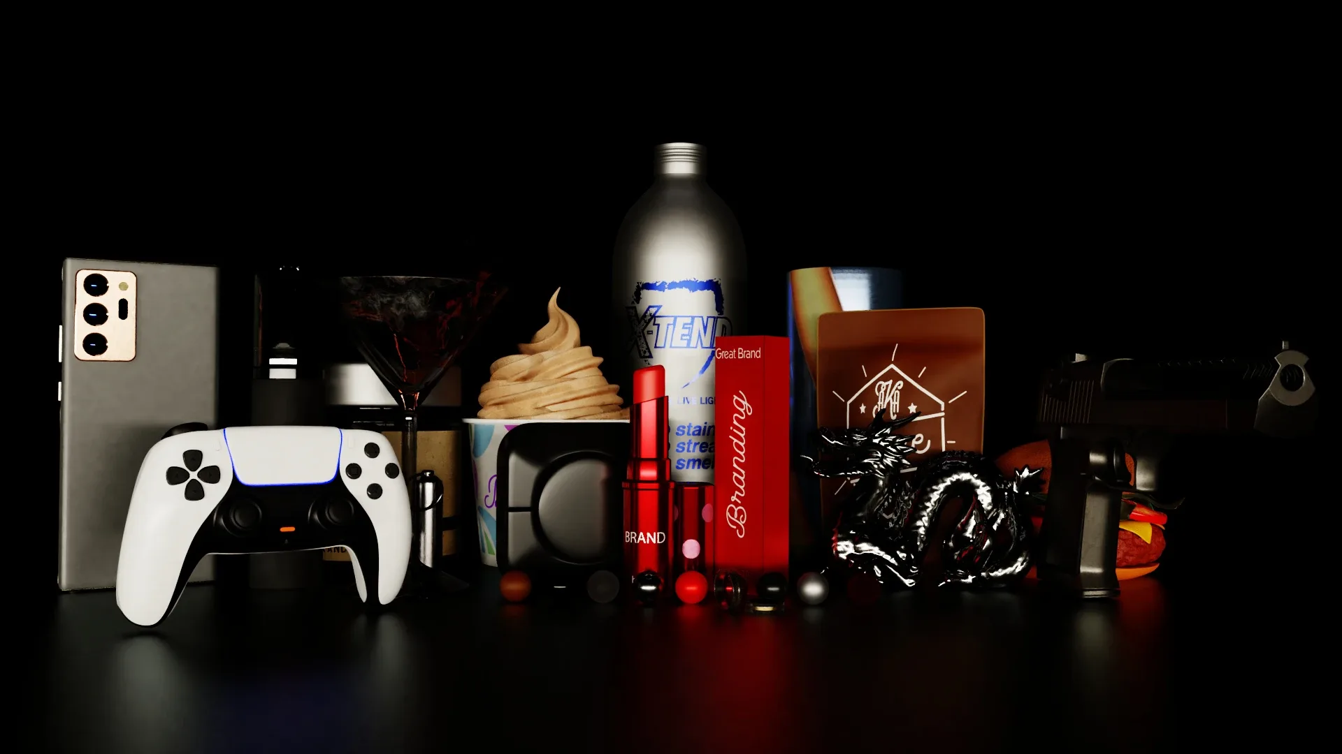 Products and Objects 3D Rendering HDRI Pack