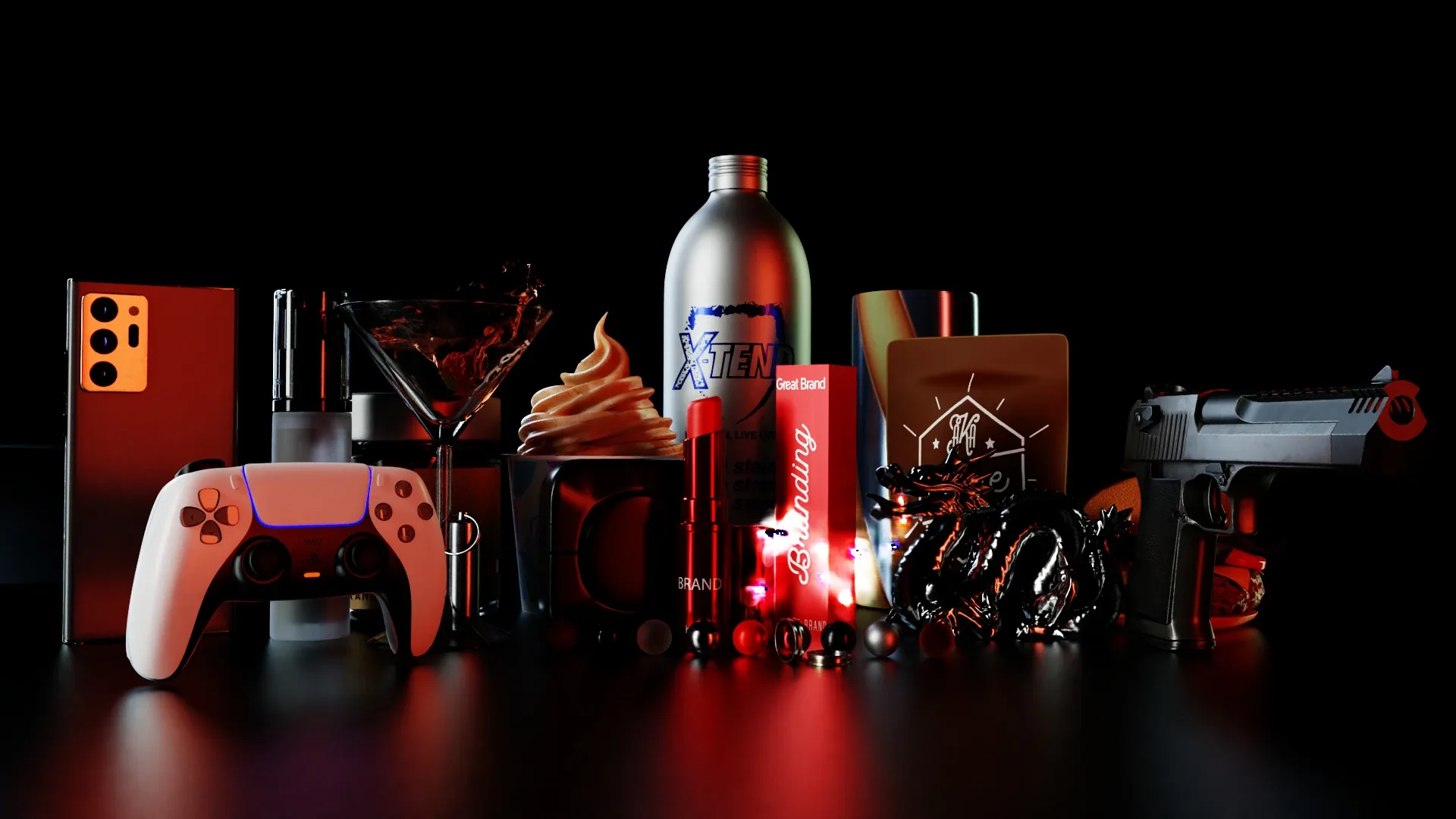 Products and Objects 3D Rendering HDRI Pack