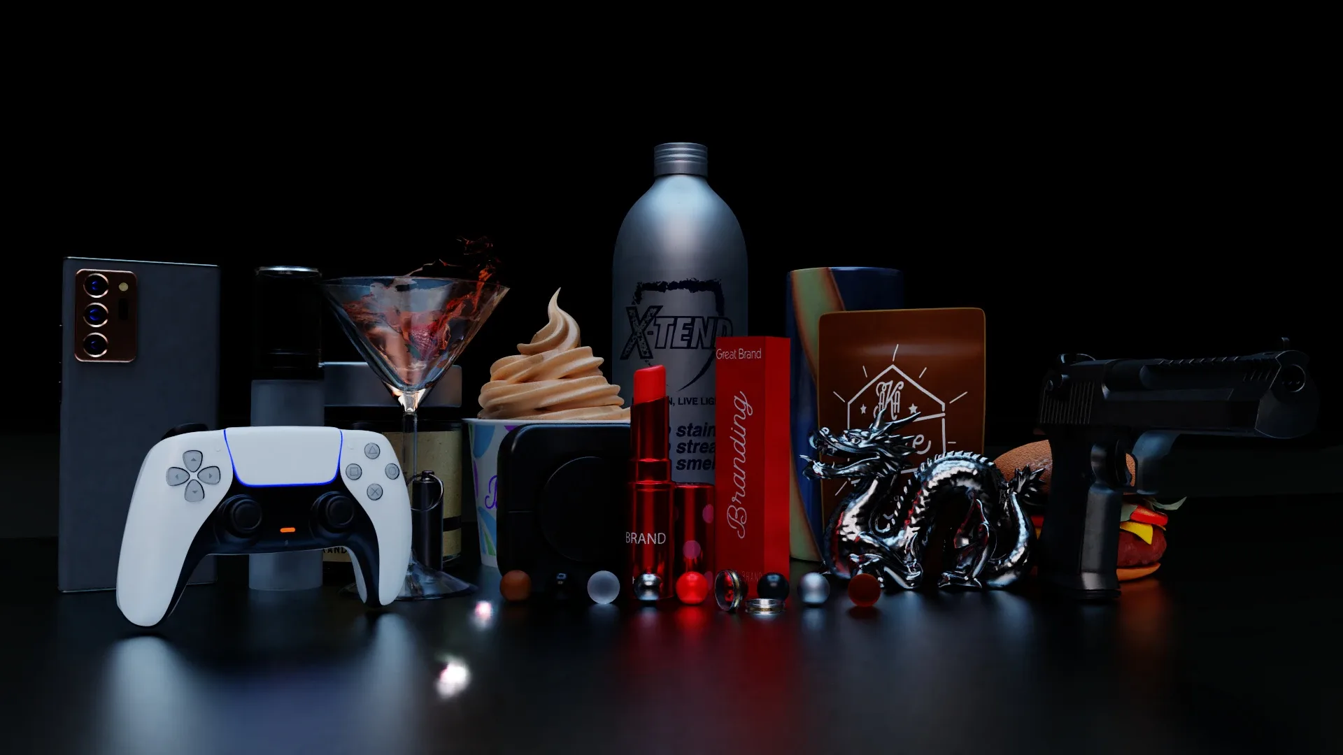 Products and Objects 3D Rendering HDRI Pack