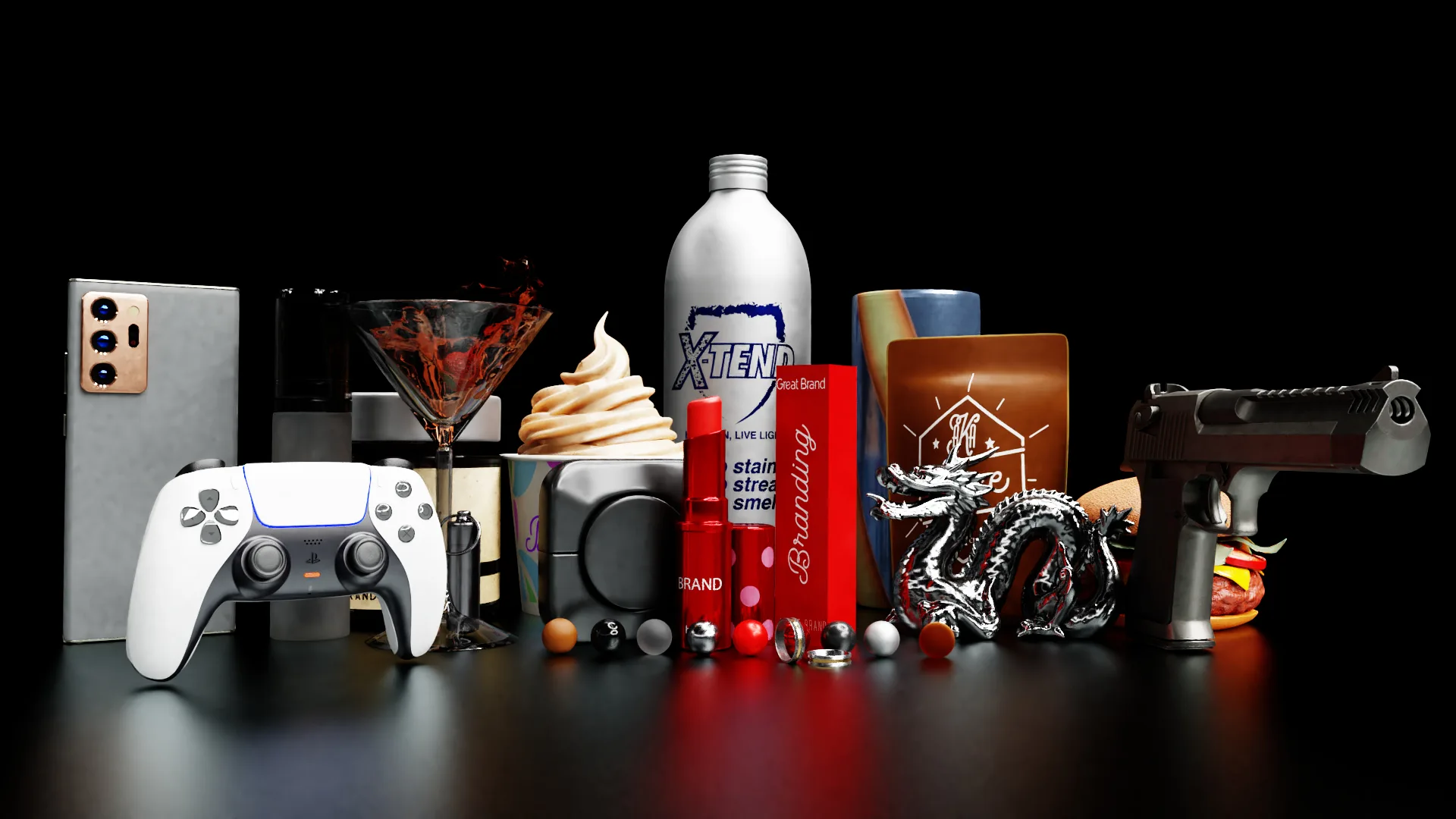 Products and Objects 3D Rendering HDRI Pack