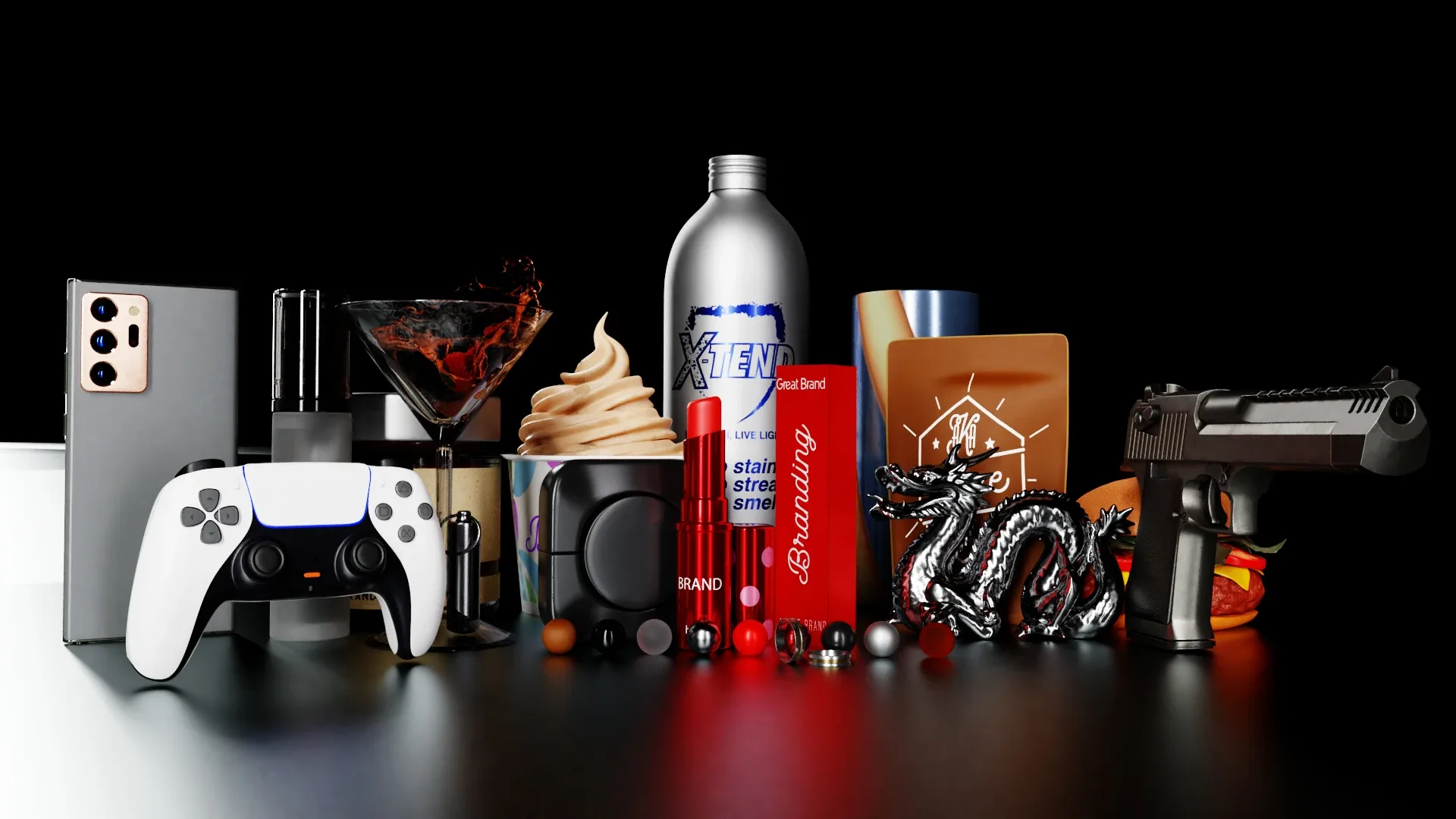 Products and Objects 3D Rendering HDRI Pack