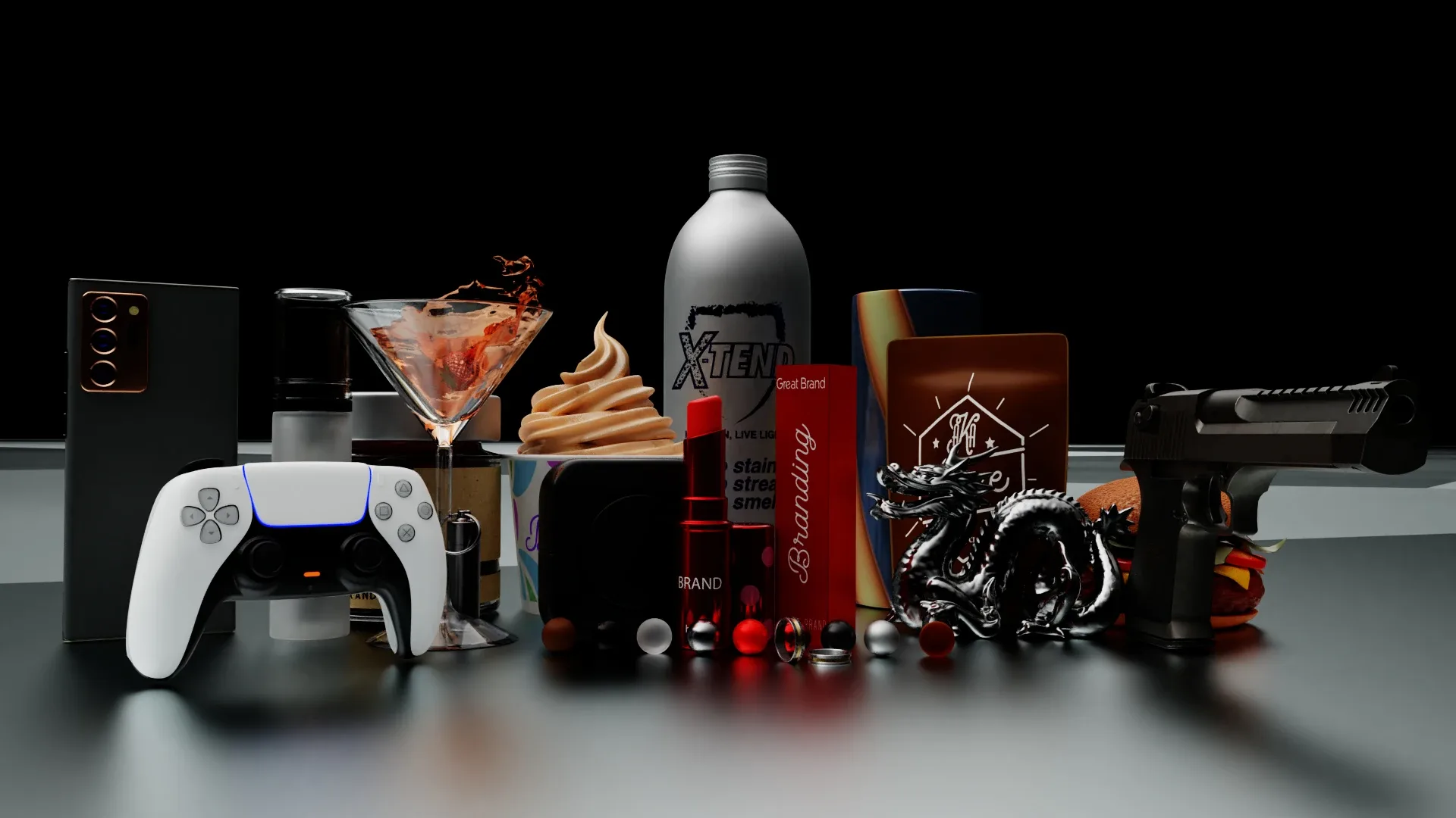 Products and Objects 3D Rendering HDRI Pack