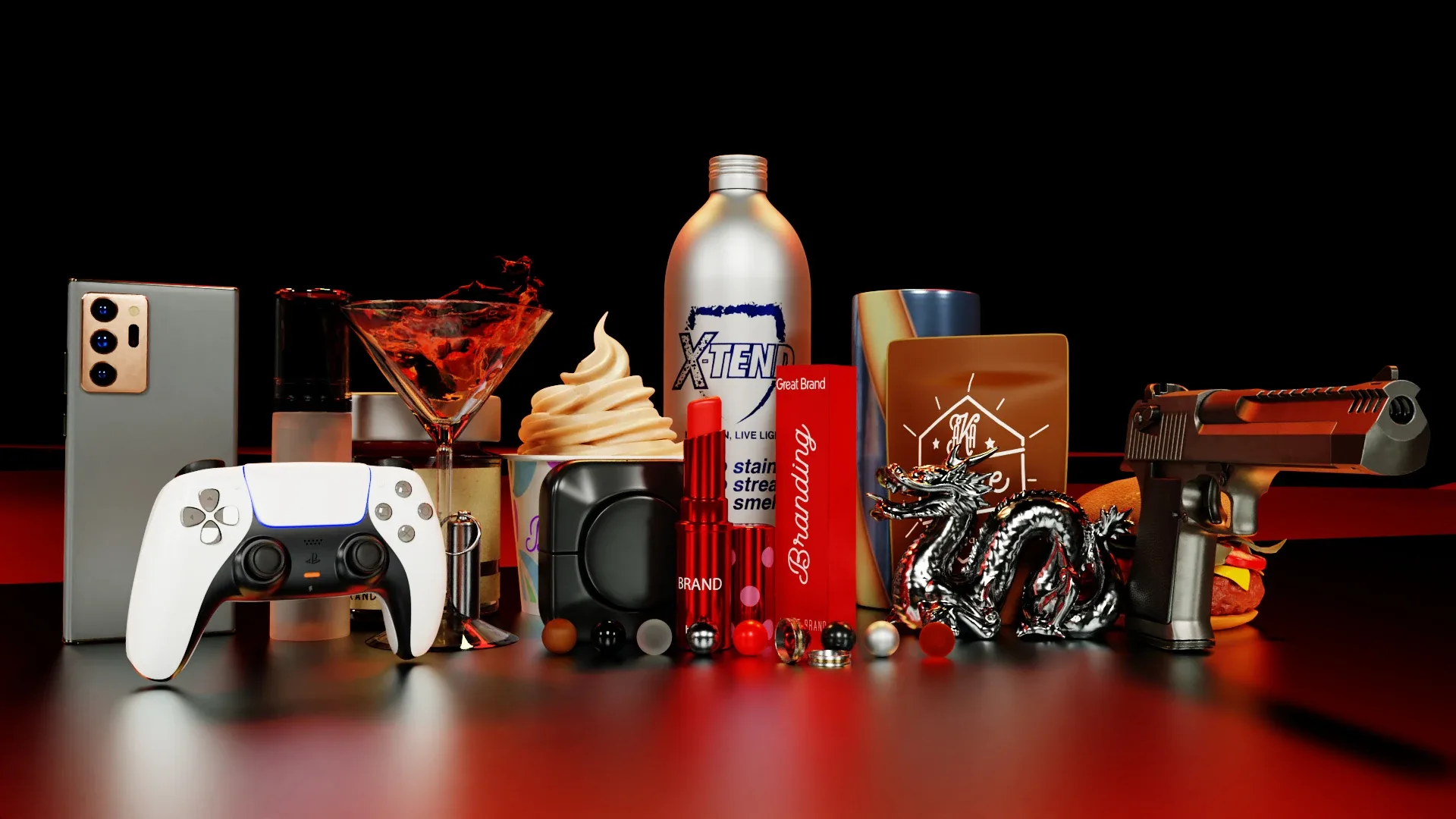 Products and Objects 3D Rendering HDRI Pack