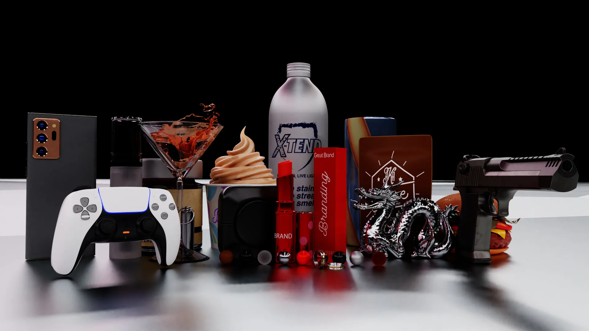 Products and Objects 3D Rendering HDRI Pack