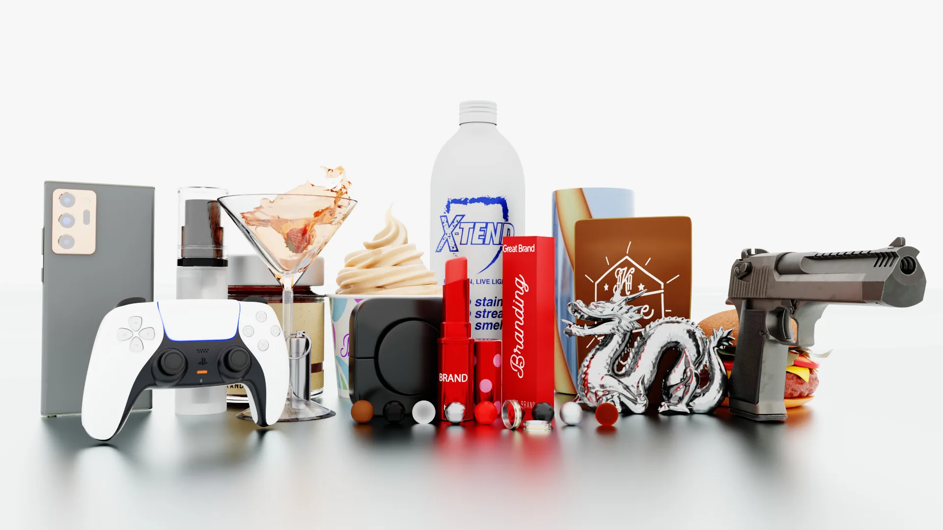 Products and Objects 3D Rendering HDRI Pack