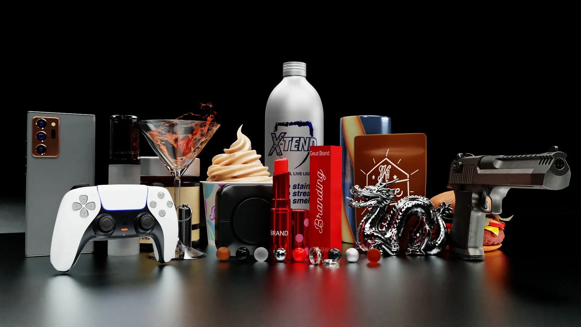 Products and Objects 3D Rendering HDRI Pack