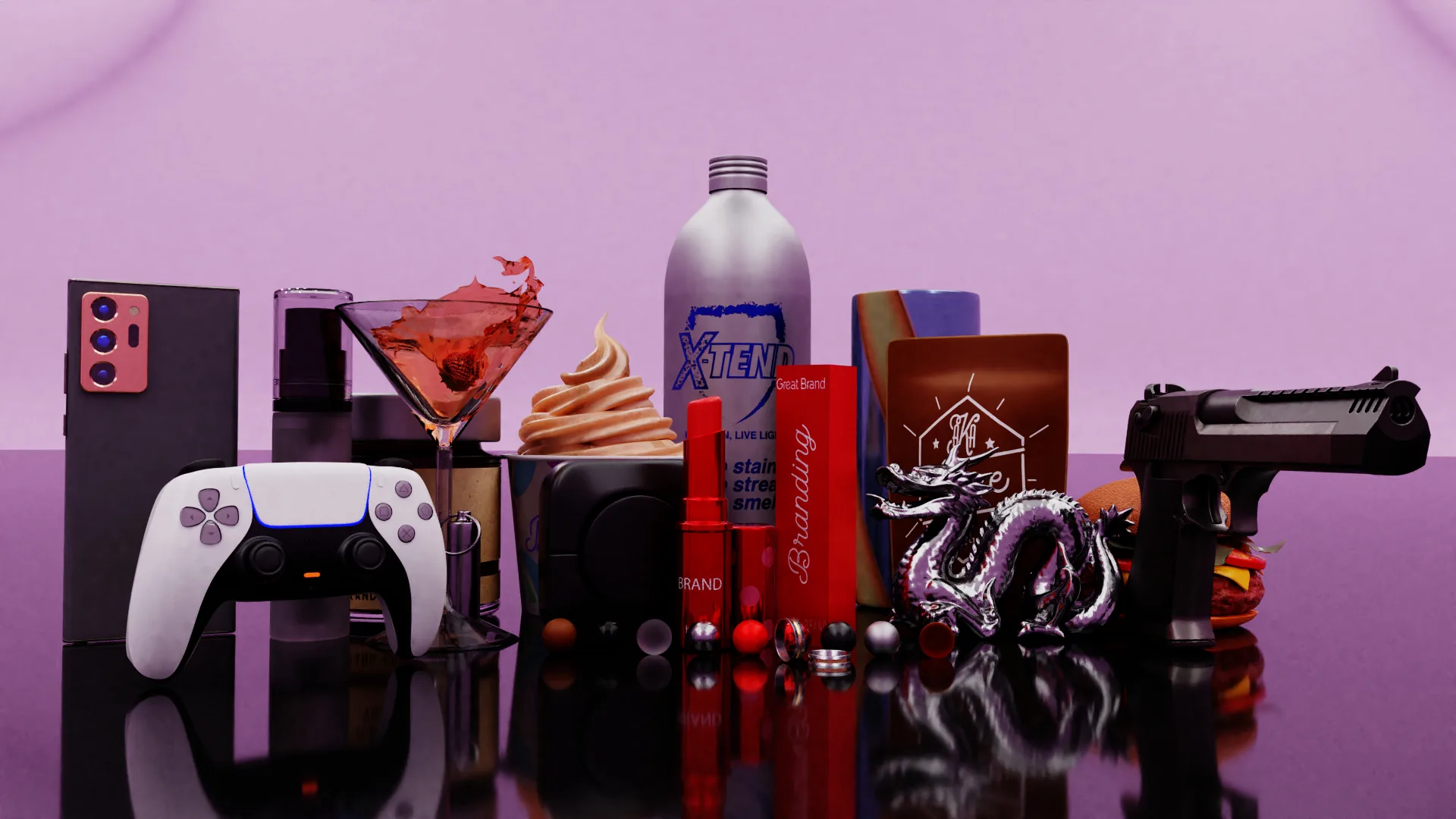 Products and Objects 3D Rendering HDRI Pack