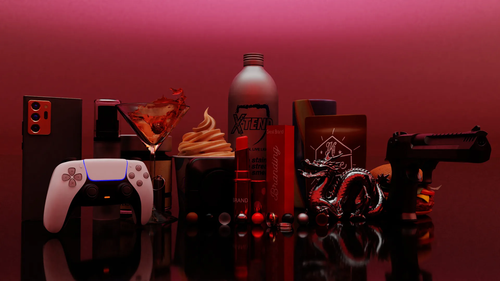 Products and Objects 3D Rendering HDRI Pack