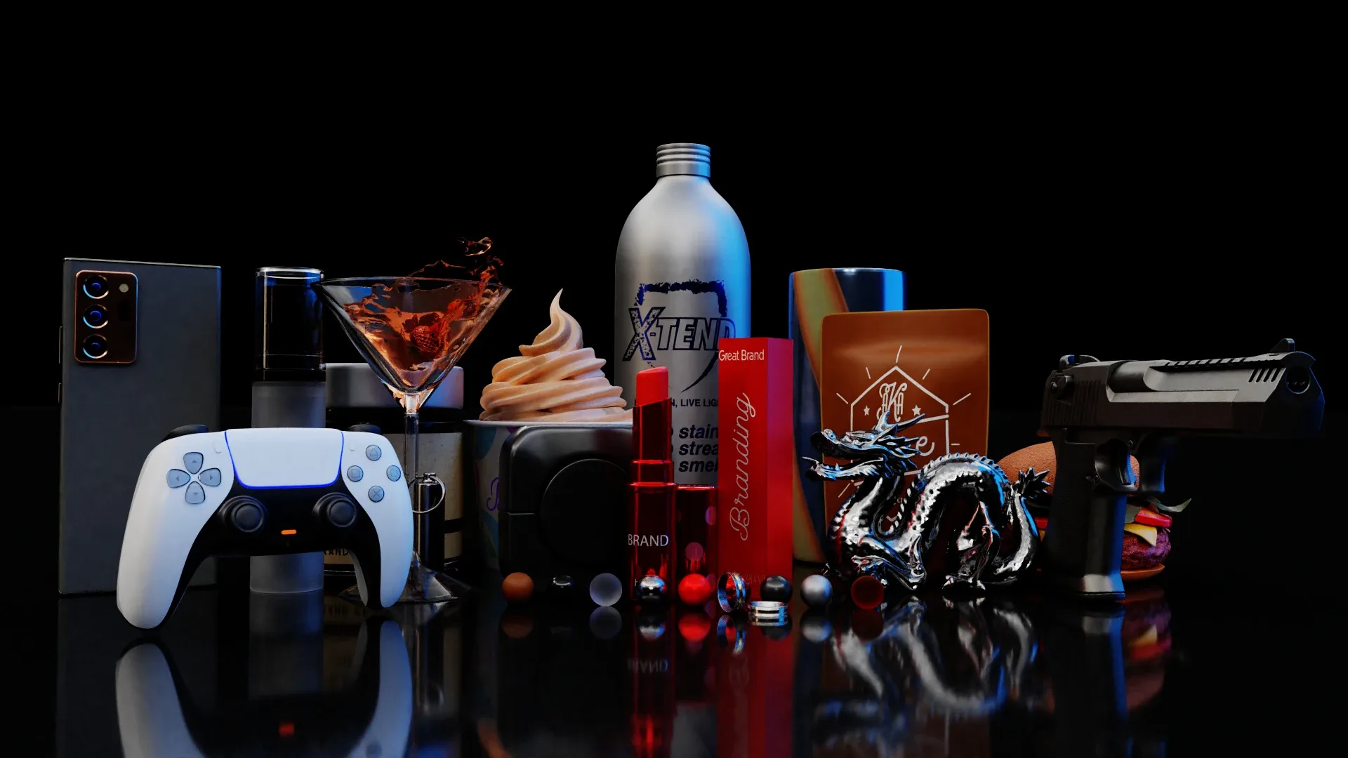 Products and Objects 3D Rendering HDRI Pack