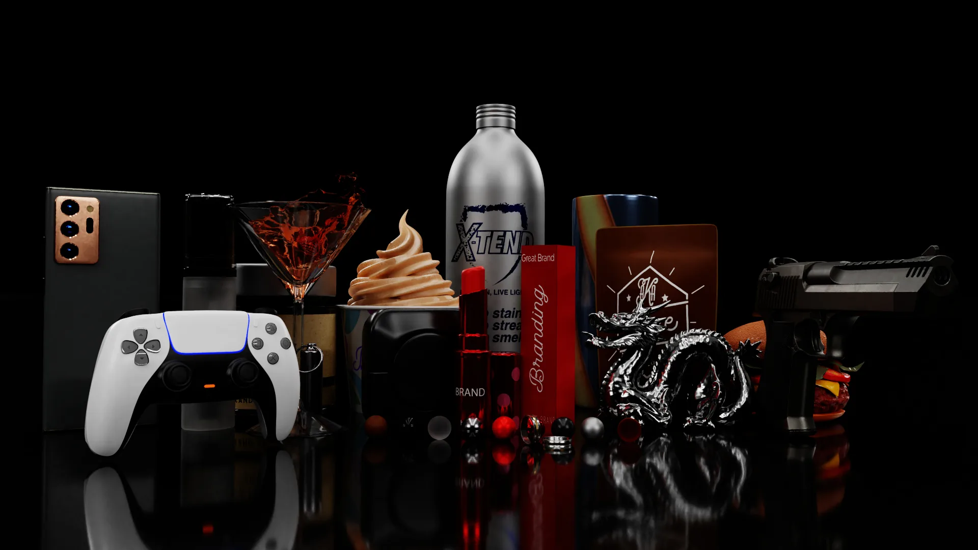 Products and Objects 3D Rendering HDRI Pack