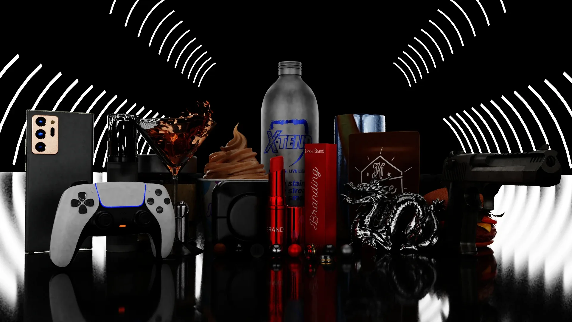 Products and Objects 3D Rendering HDRI Pack