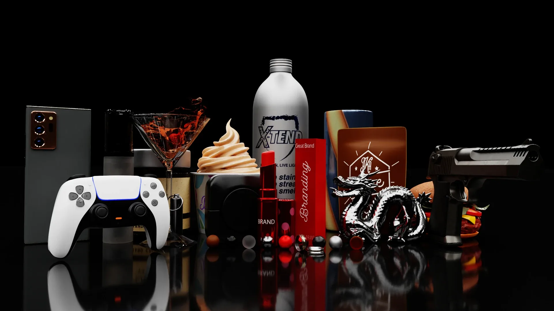 Products and Objects 3D Rendering HDRI Pack