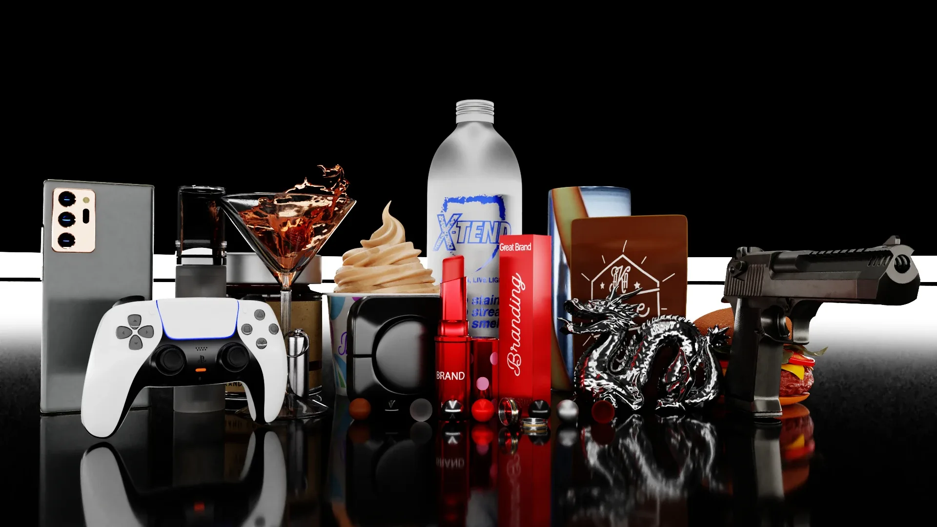 Products and Objects 3D Rendering HDRI Pack