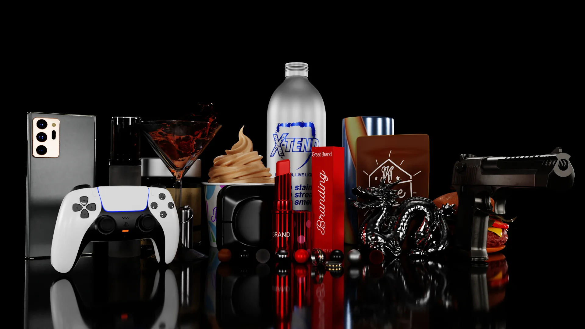 Products and Objects 3D Rendering HDRI Pack