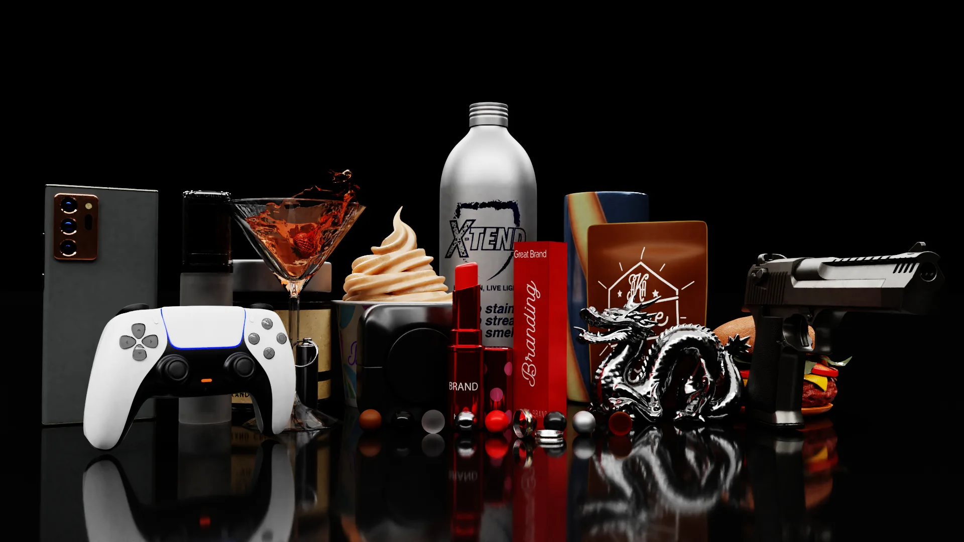 Products and Objects 3D Rendering HDRI Pack