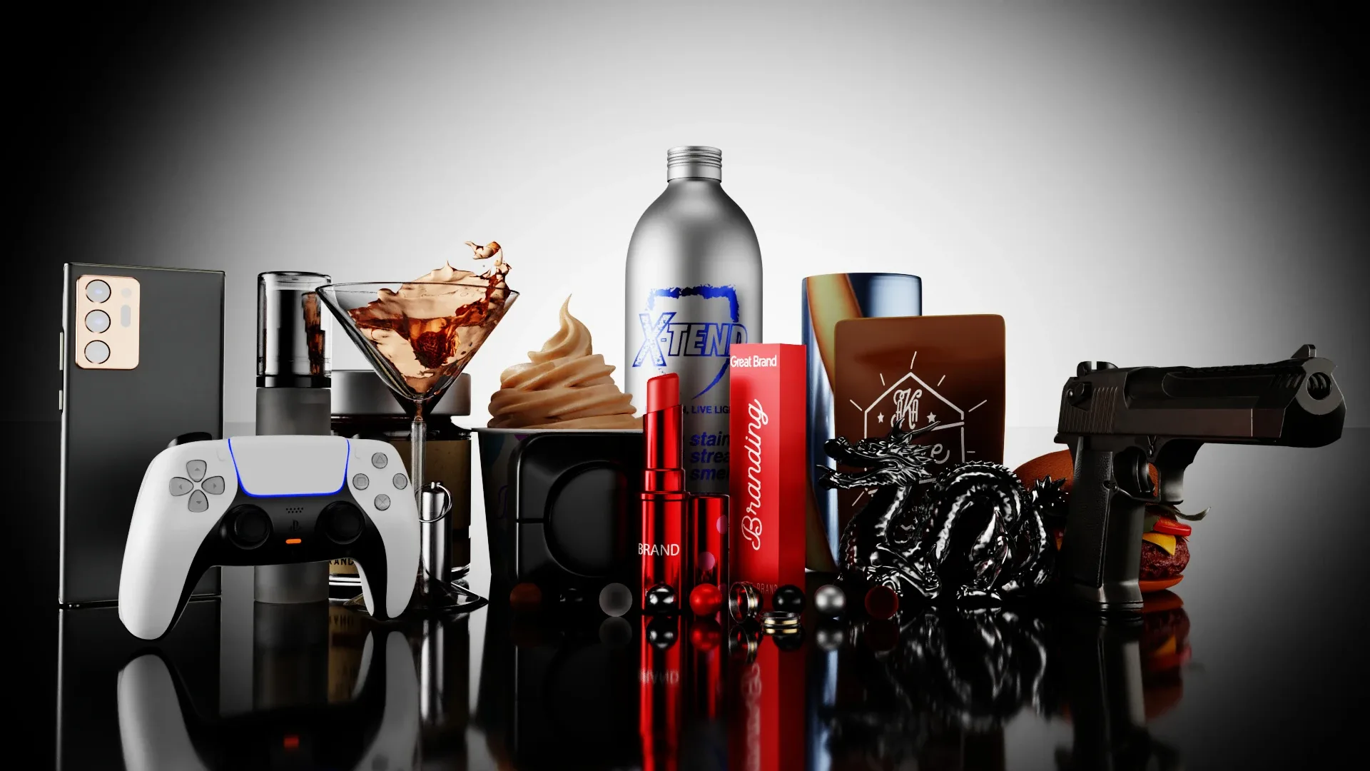 Products and Objects 3D Rendering HDRI Pack