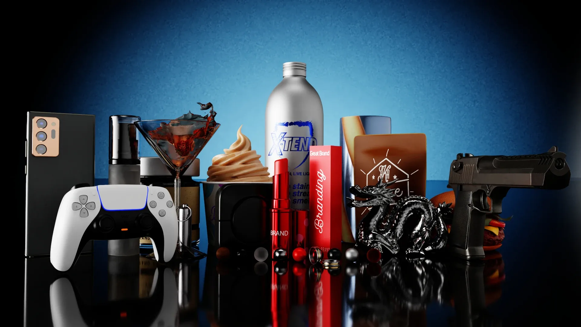 Products and Objects 3D Rendering HDRI Pack