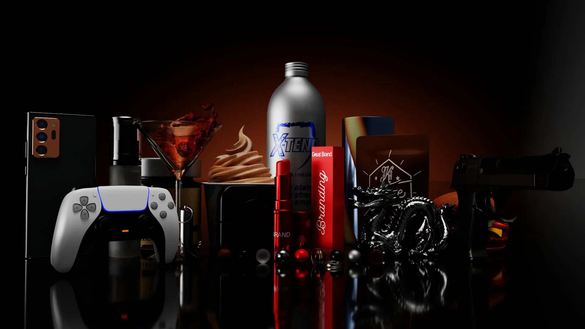 Products and Objects 3D Rendering HDRI Pack