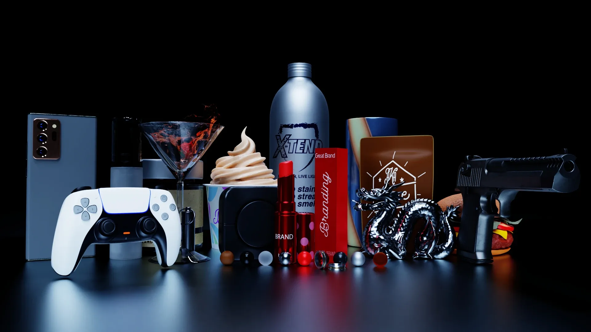 Products and Objects 3D Rendering HDRI Pack