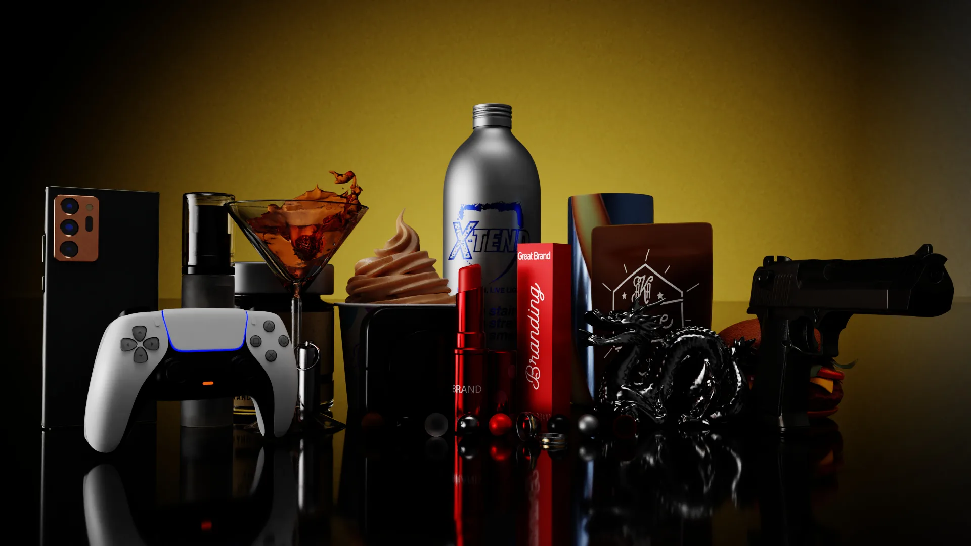 Products and Objects 3D Rendering HDRI Pack