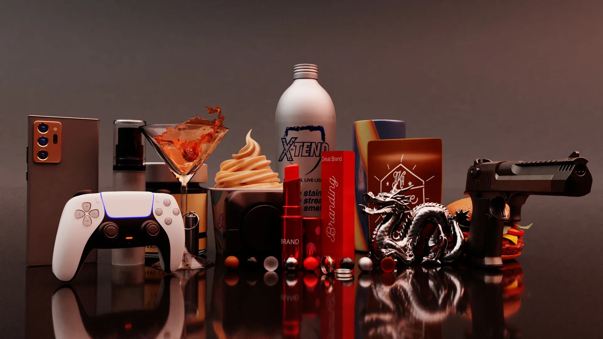 Products and Objects 3D Rendering HDRI Pack