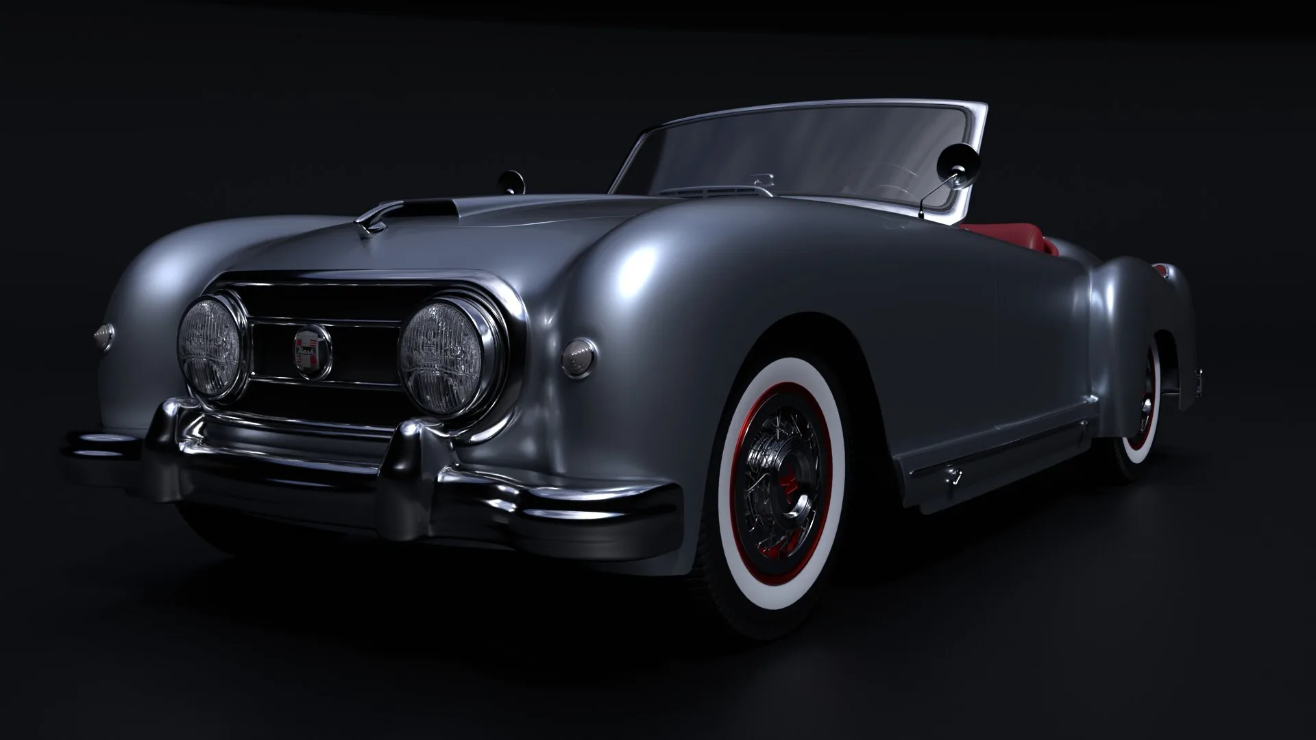Blender Vintage Car Creation FlippedNormals