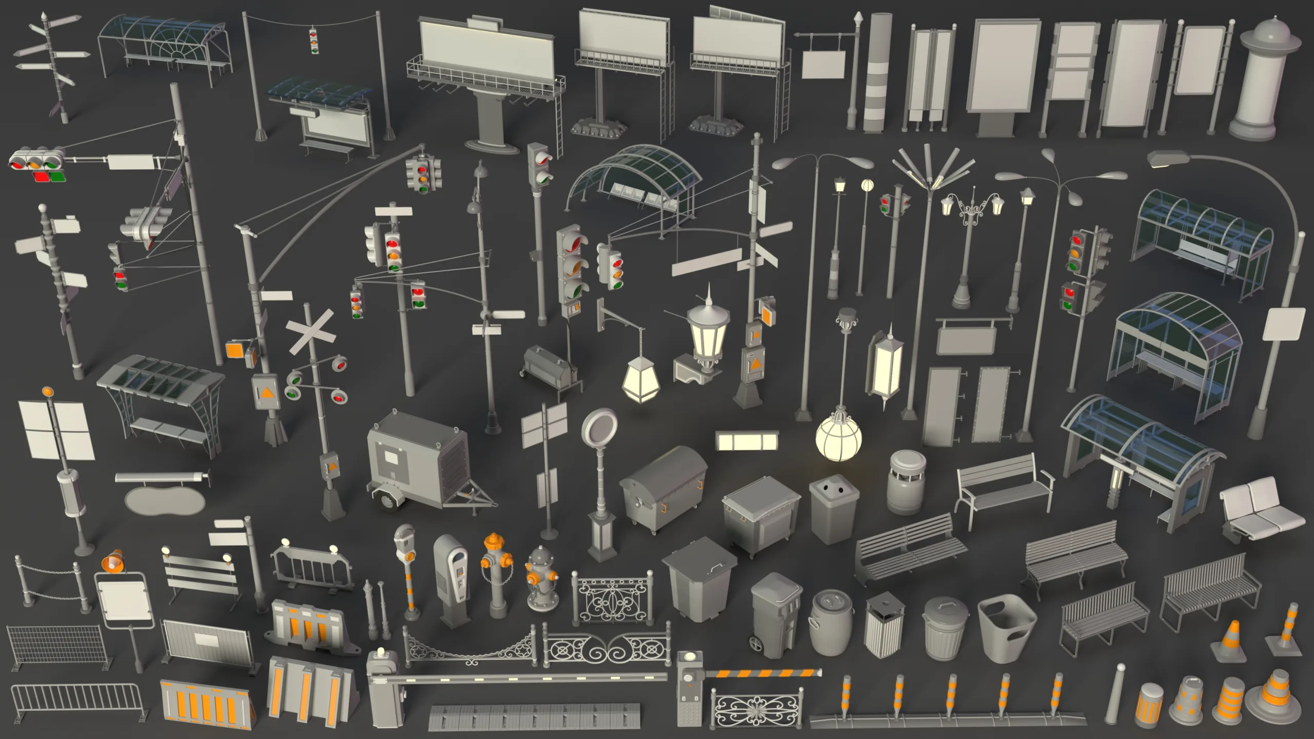 Street Collection 3 - 100 pieces