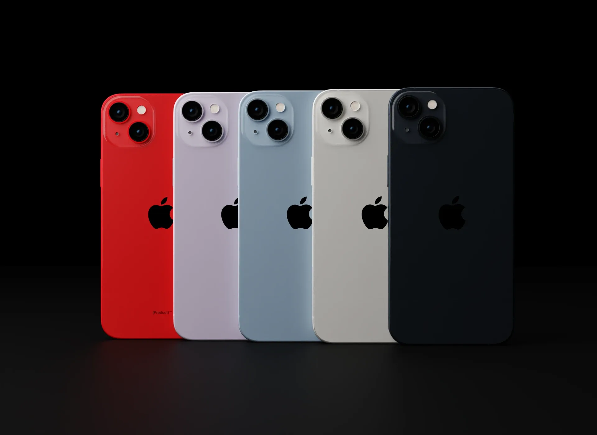 Apple iPhone 14 Plus in Official Design and Colors