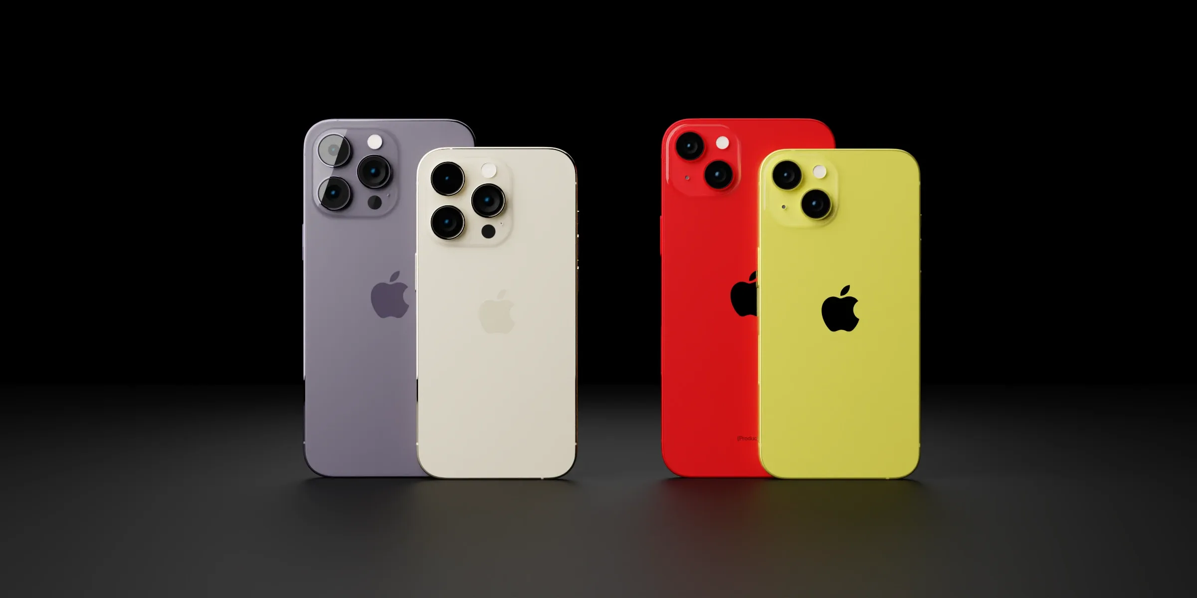 Apple iPhone 14 All Models in Official Design and Colors