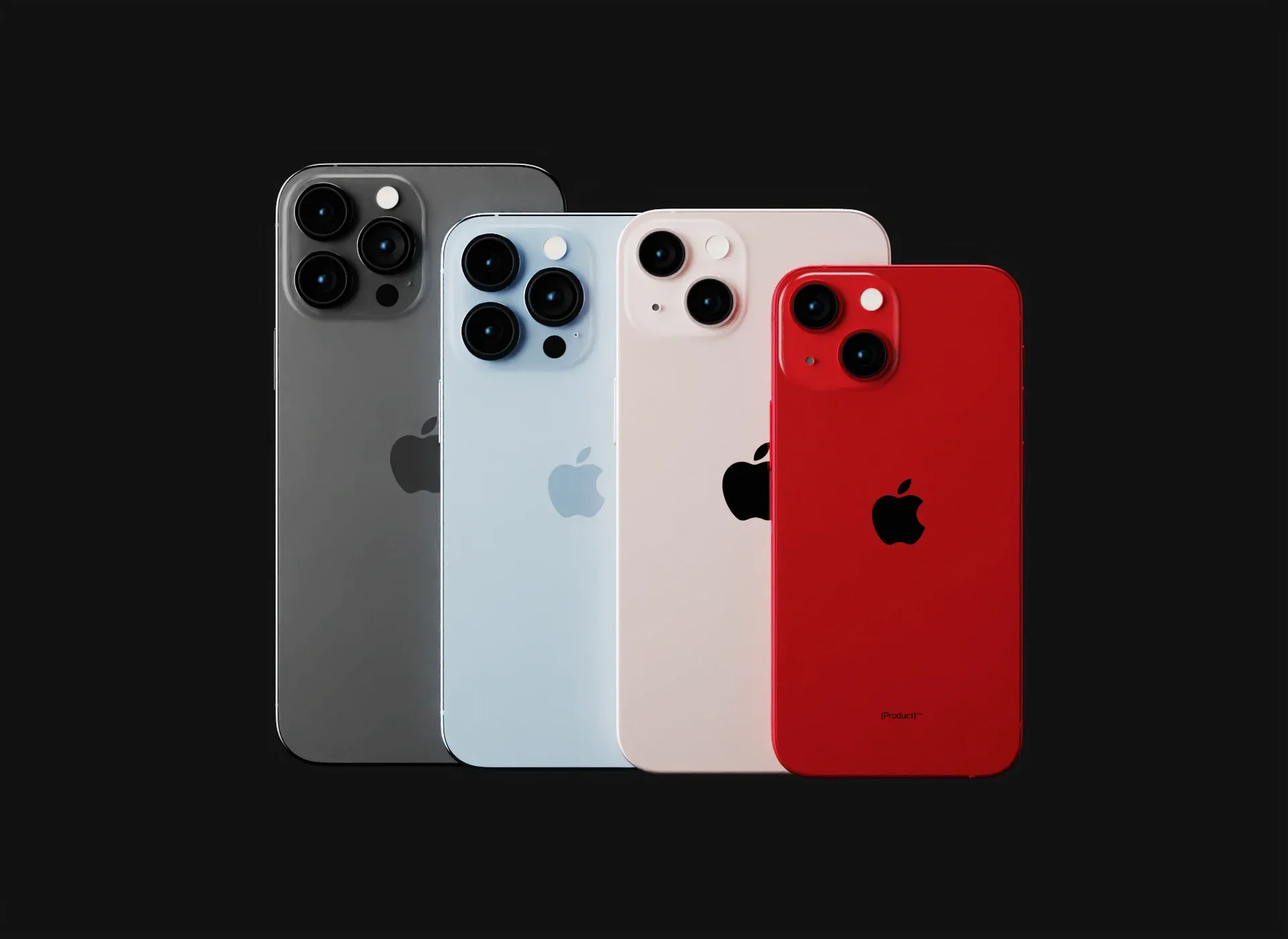 Apple iPhone 13 All Models in Official Design and Colors