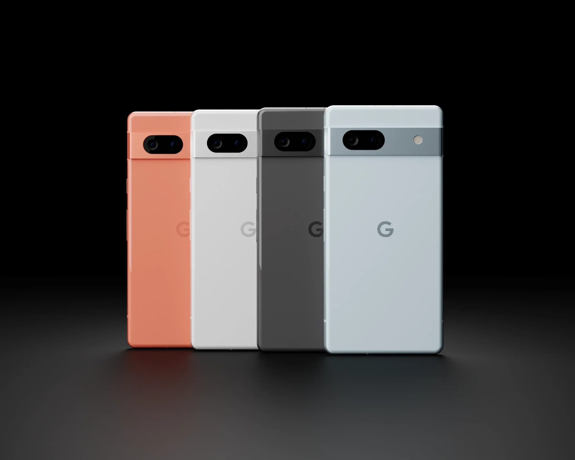 Google Pixel 7a in Official Colors